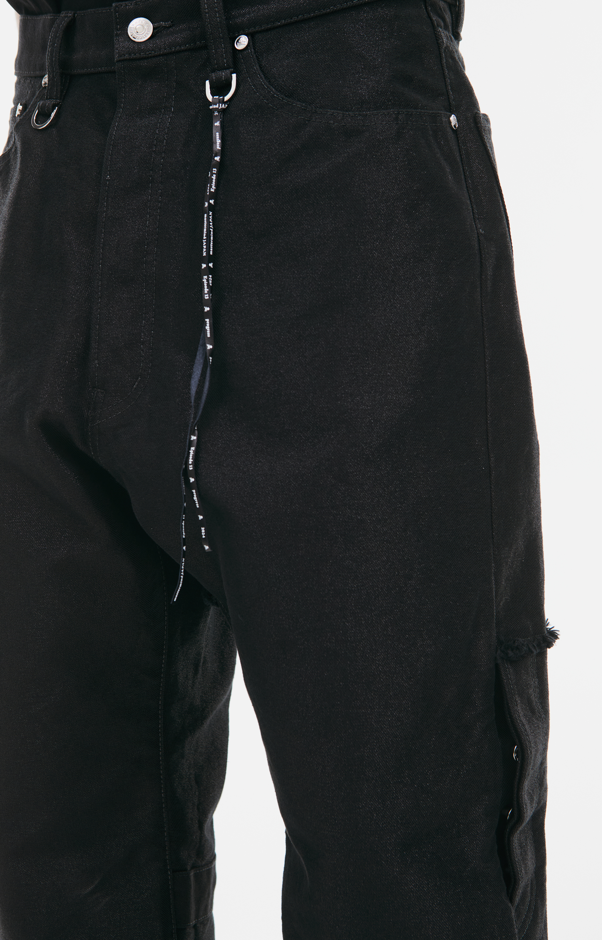 [teket] / ☆ 24FW Weekend Cargo Jeans / Black/ UNISEX is3trei28e0y2lrfrpjdv5if7ypjbk