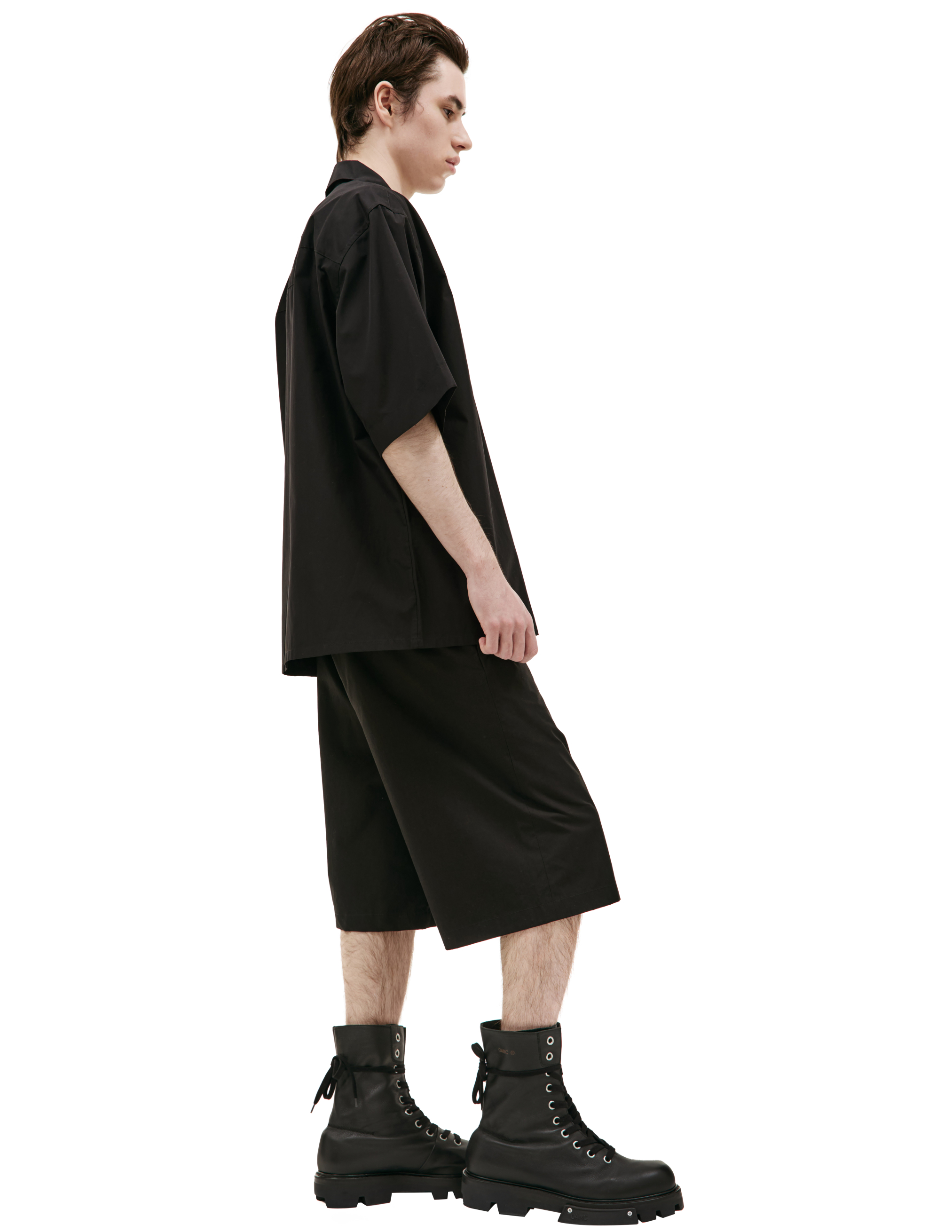 Shop Marni Short Sleeved Shirt In Black