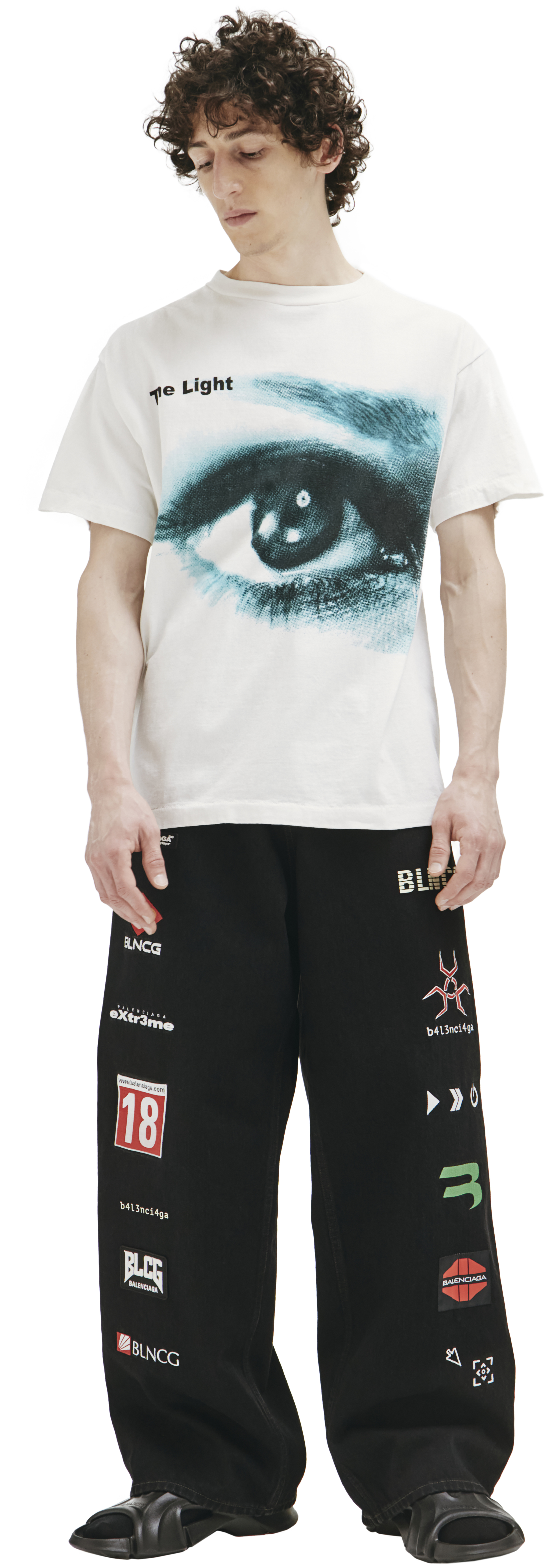 Saint michael the eye t shirt. Made in Japan - ayanawebzine.com