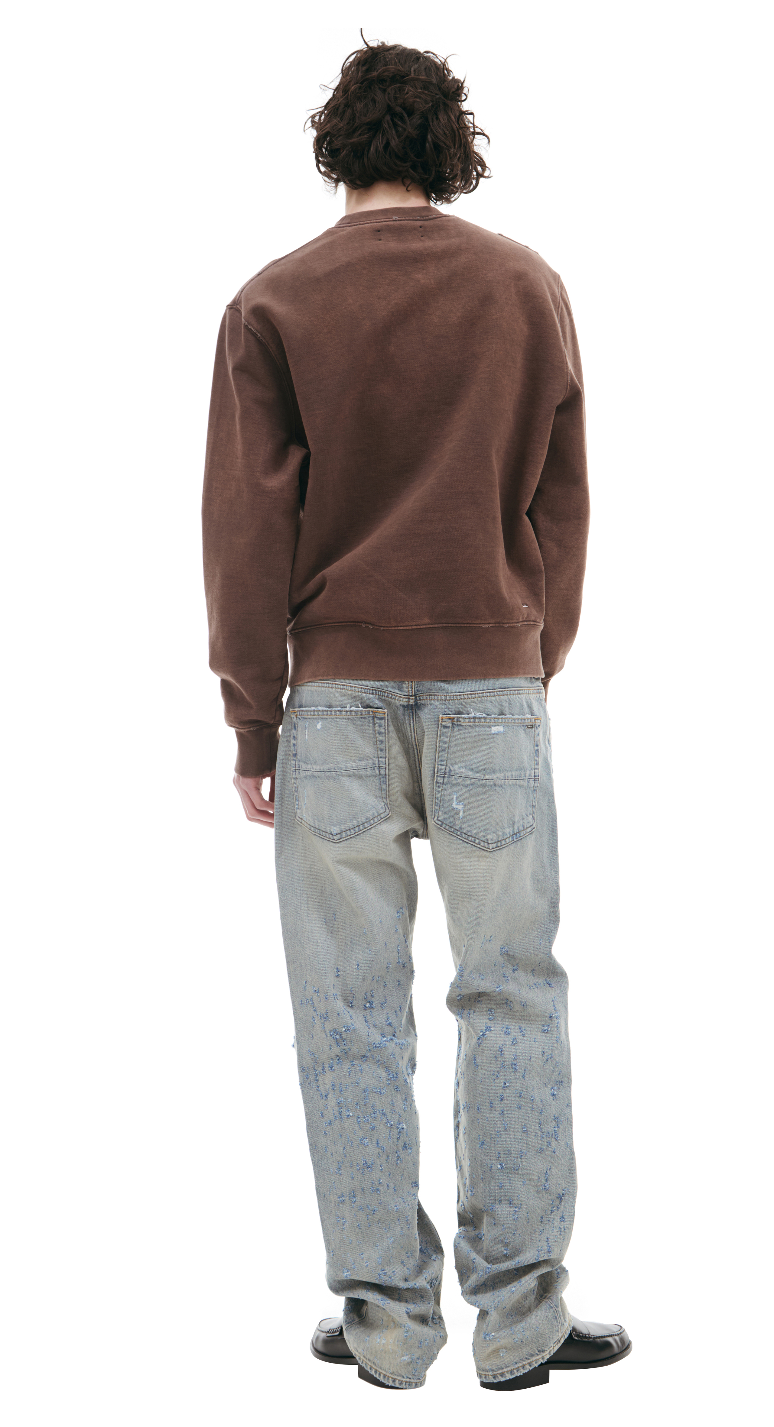 【関税送料無料】AUTRY Men Sweatshirt Brown HOPM77JE Buy AMIRI men brown print sweatshirt for $553 online on SV77