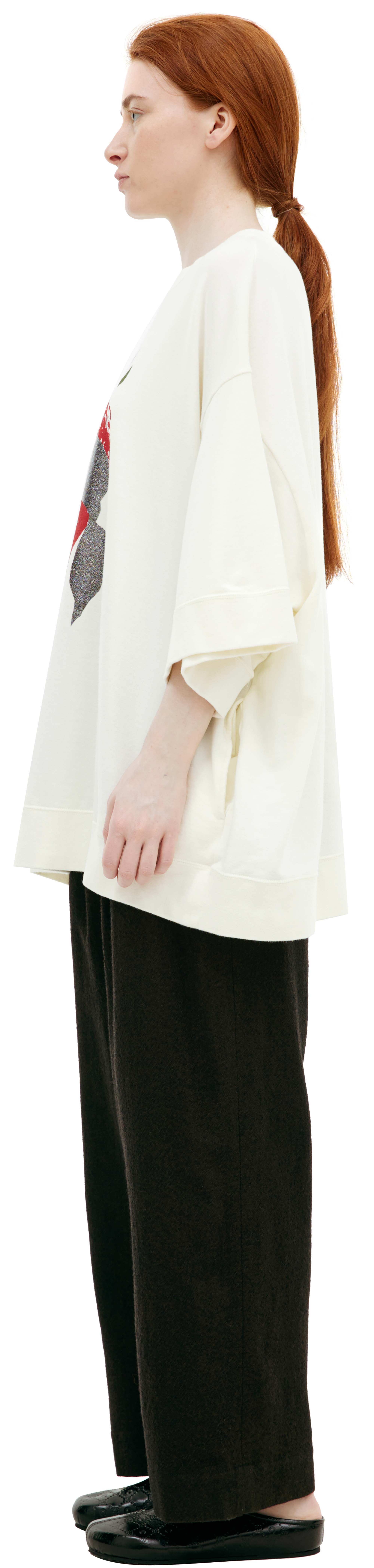 Buy Undercover women white printed t-shirt for $198 online on SV77