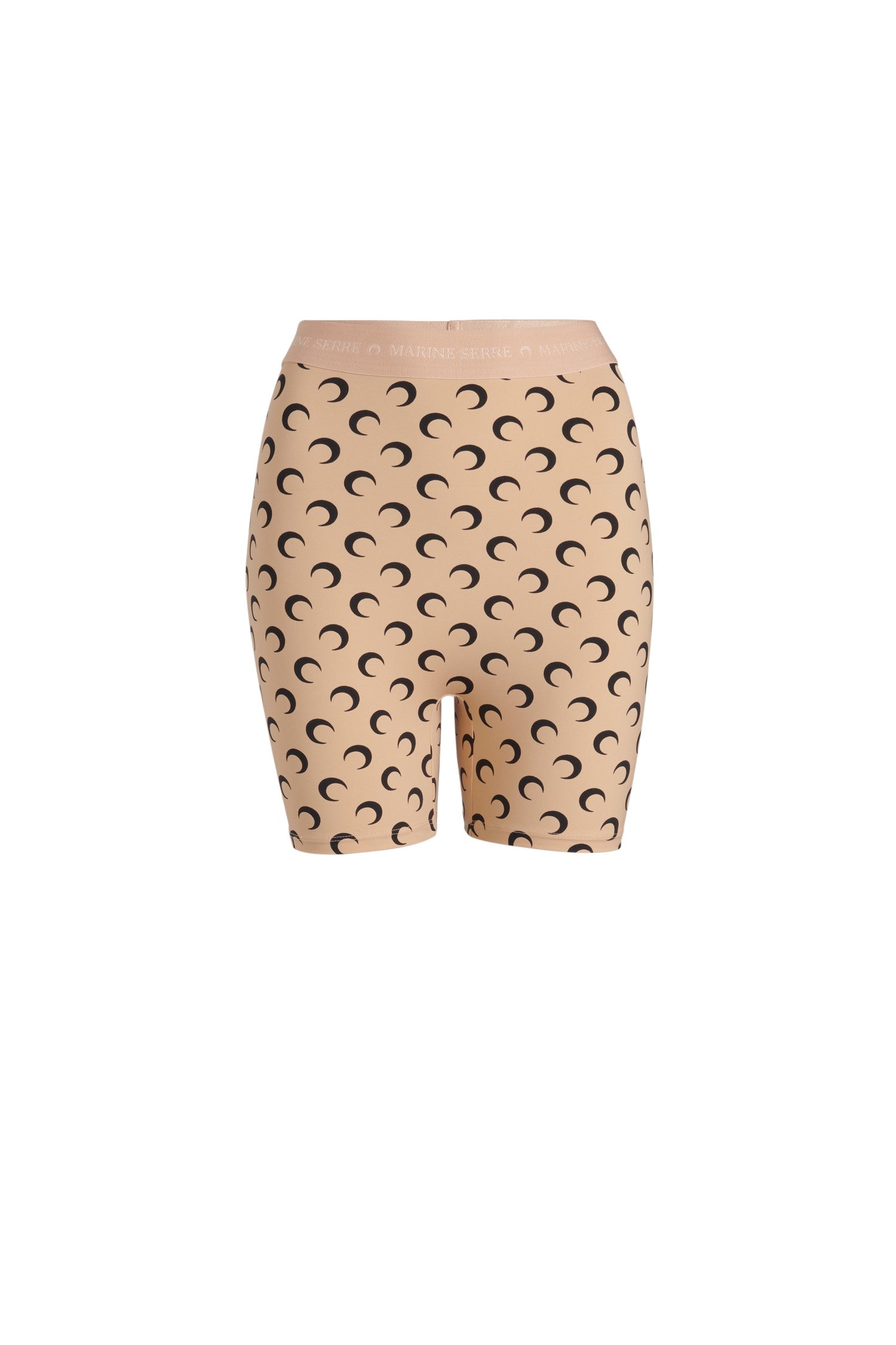 MARINE SERRE Moon Printed Jersey Biker Shorts