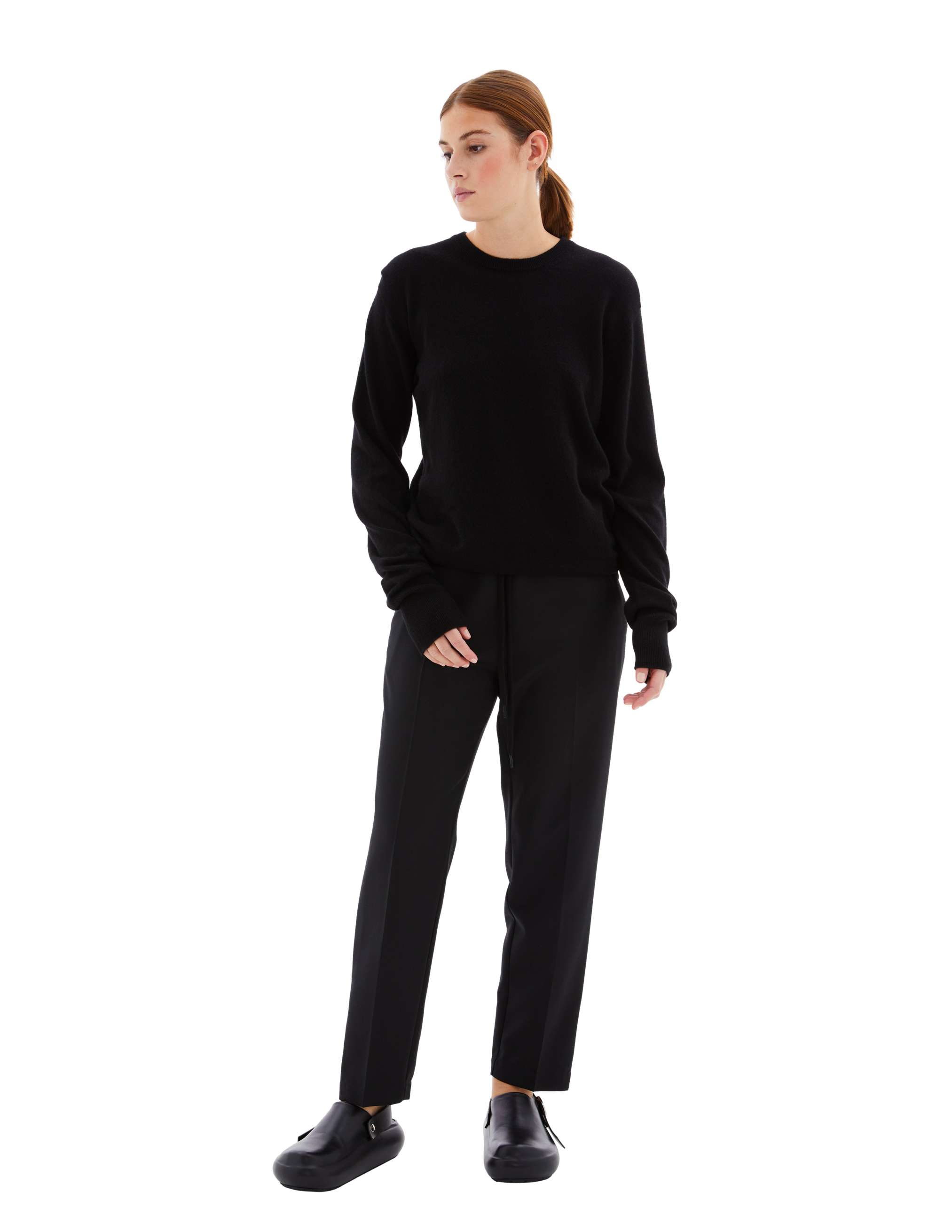 Jil Sander Black cashmere sweater