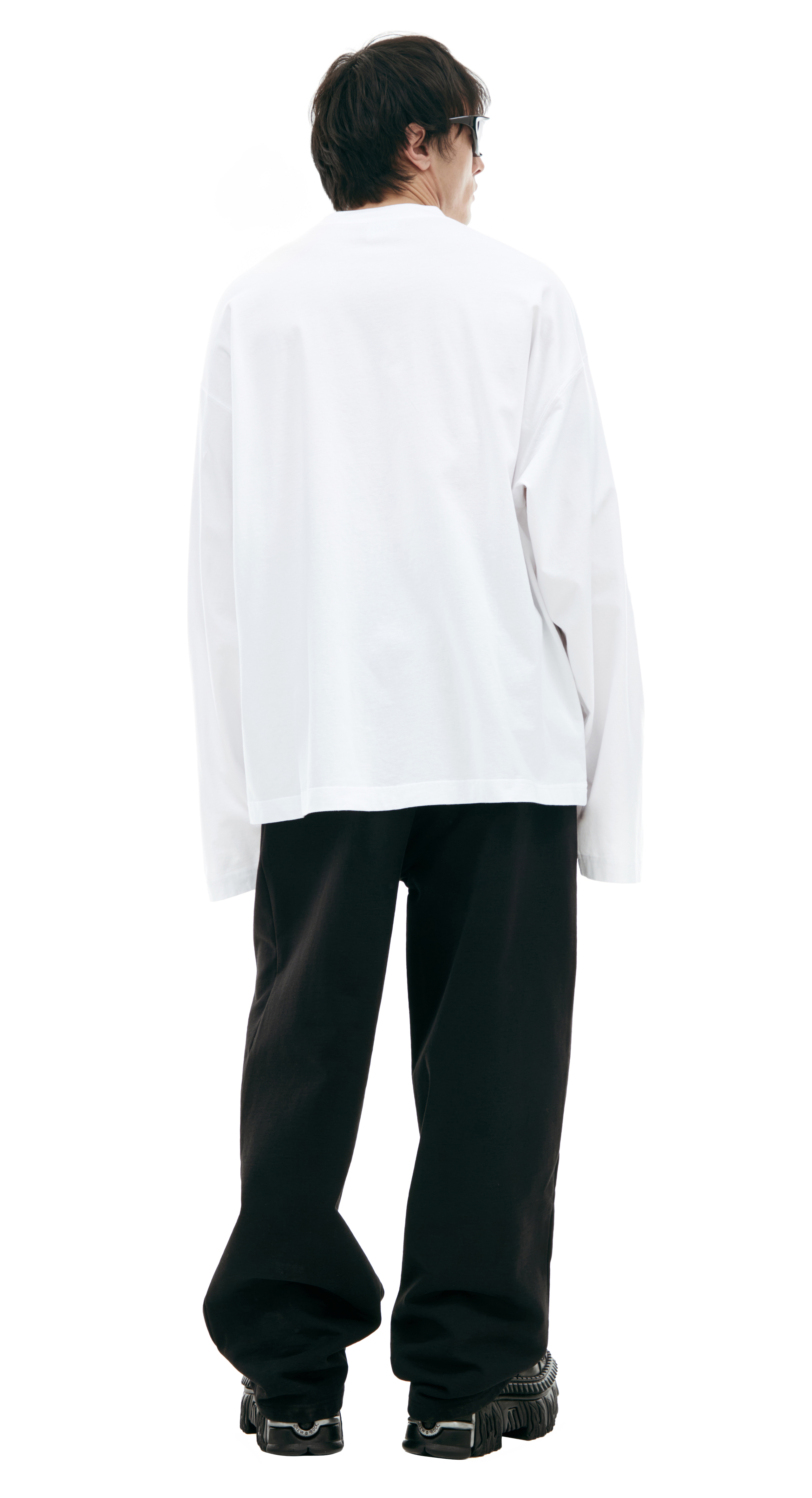 Buy VETEMENTS men white mtv print longsleeve for $388 online