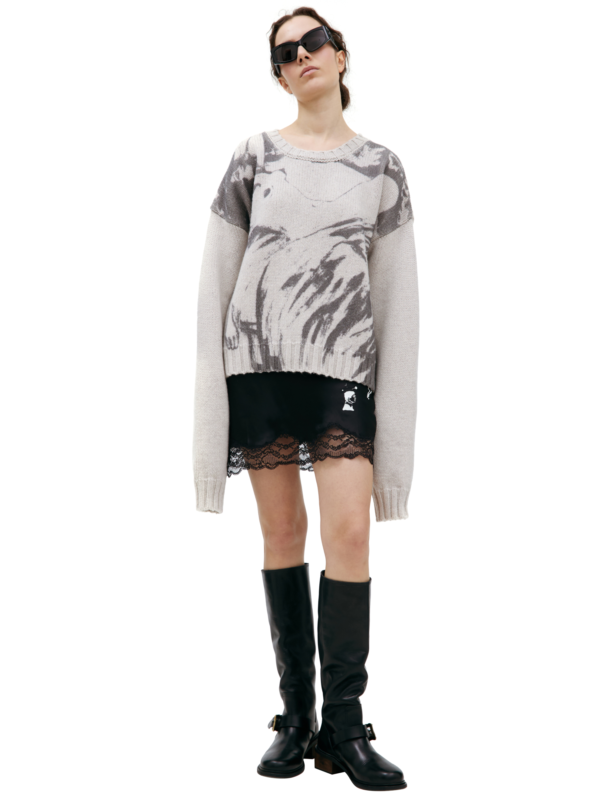 Cashmere knitted sweater