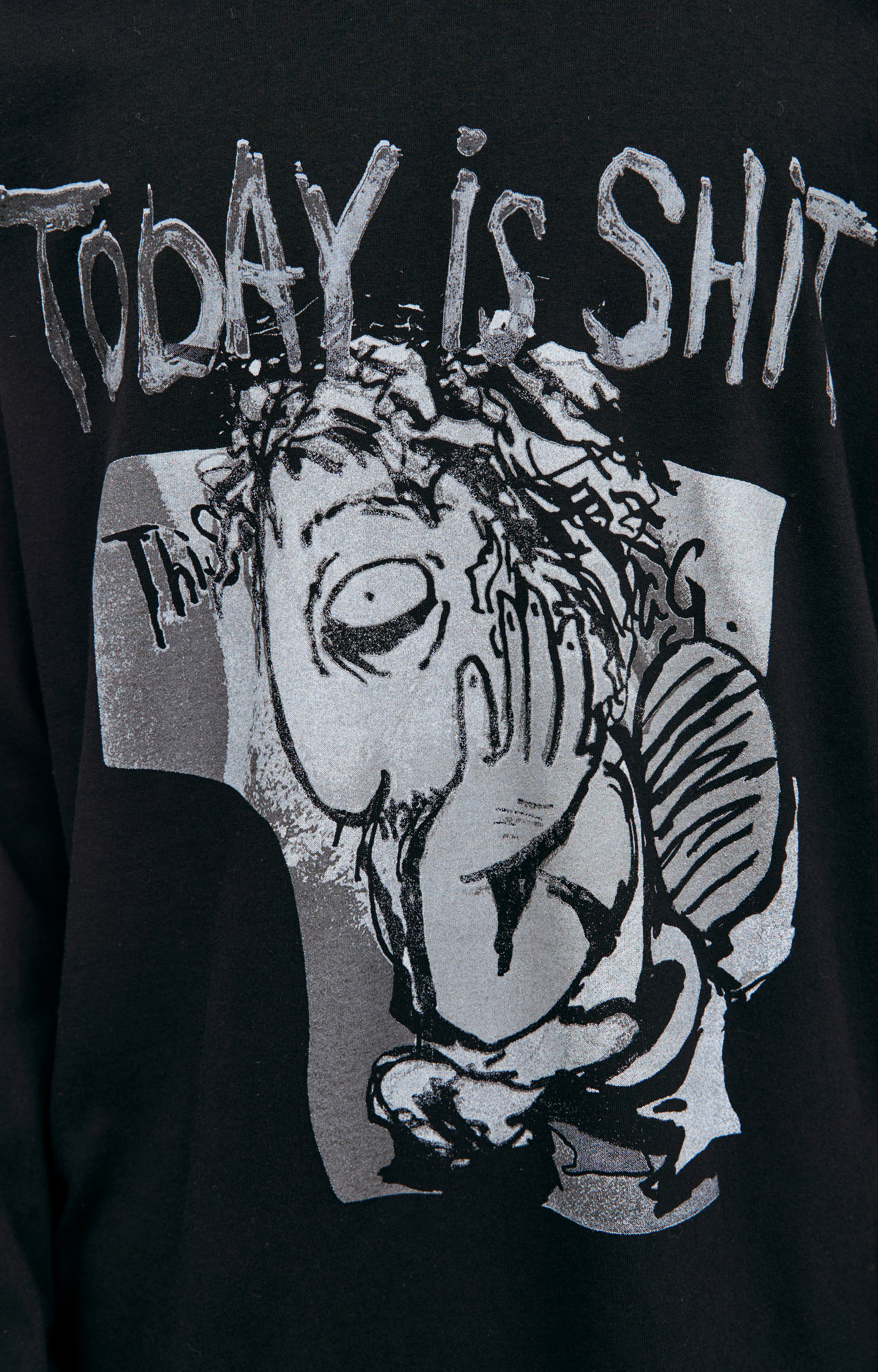 33 Yohji Yamamoto ブラック 長袖シャツ M yohji yamamoto - pour homme | ストール付き環縫いB / シャツ