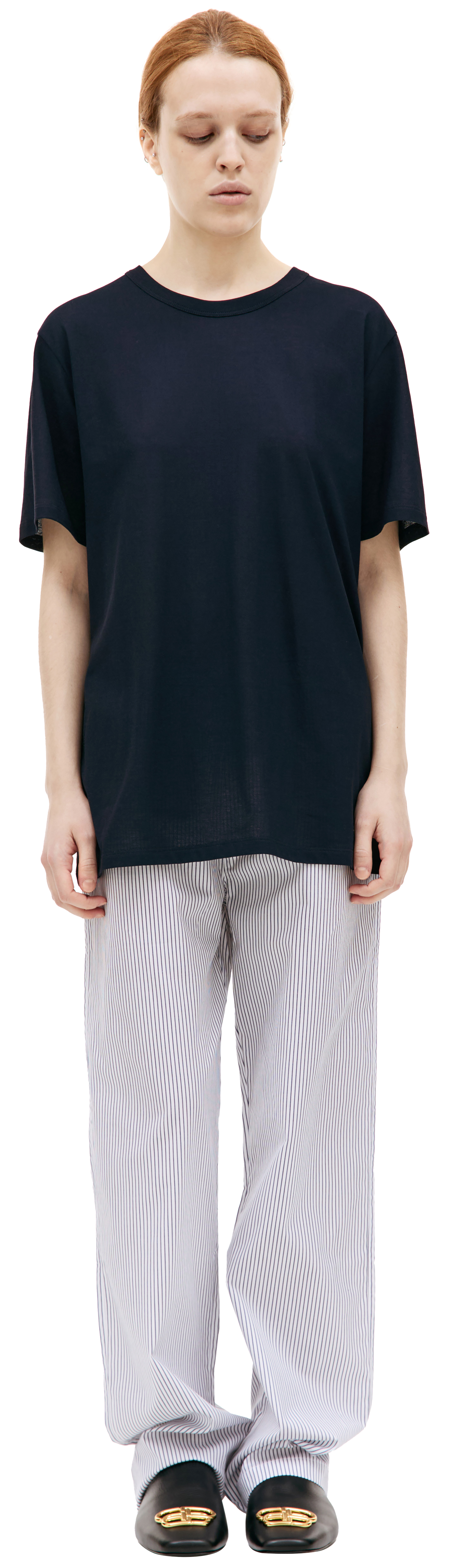 Tシャツ・カットソー JIL SANDER Men T Shirts J47GC0012J45031402 Dark Blue Amazon | [ジルサンダー] シャツ メンズ T-SHIRT CN SS 3 PACK T