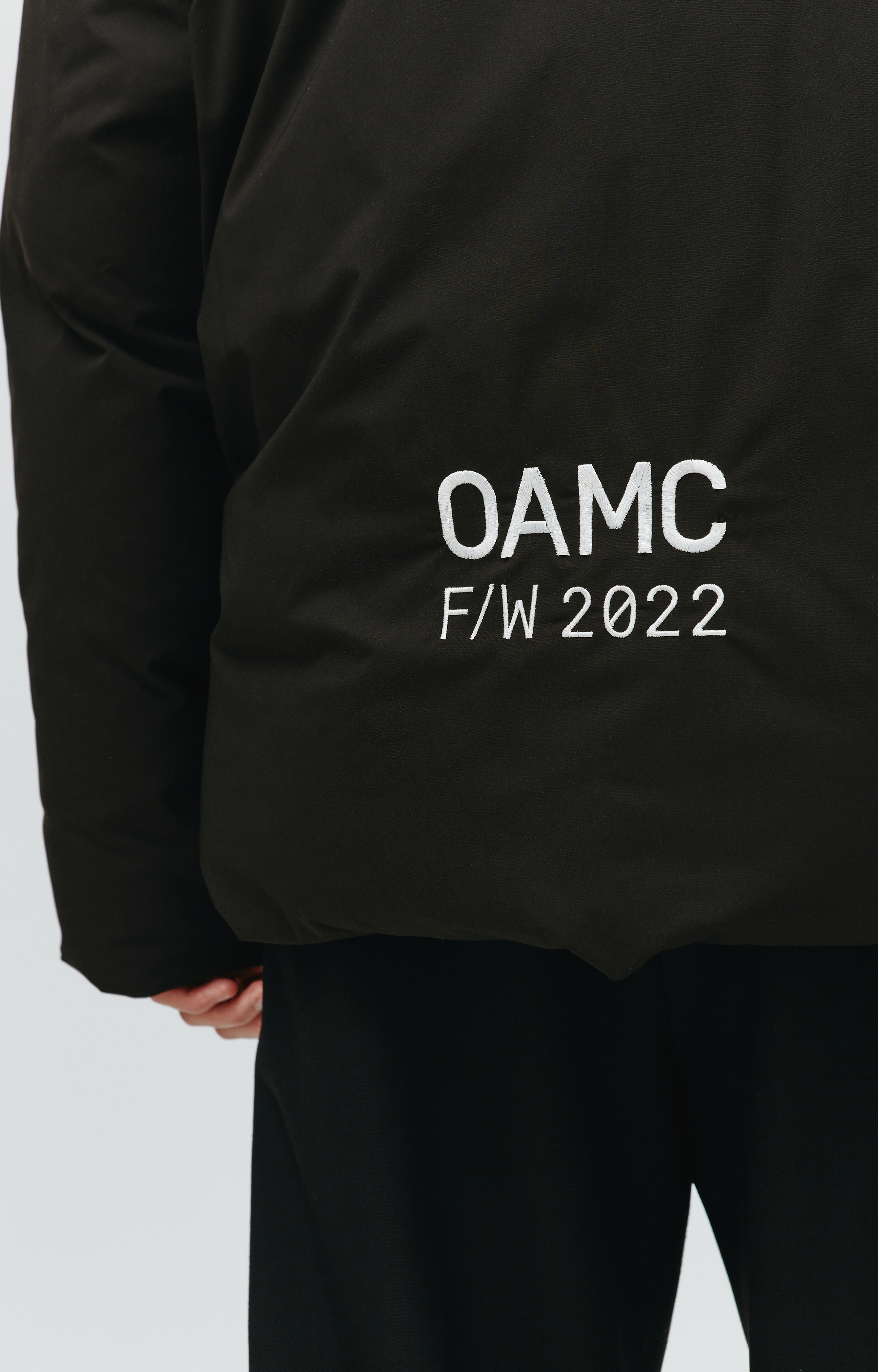 Buy OAMC men black peacemaker puff jacket for $1,092 online on