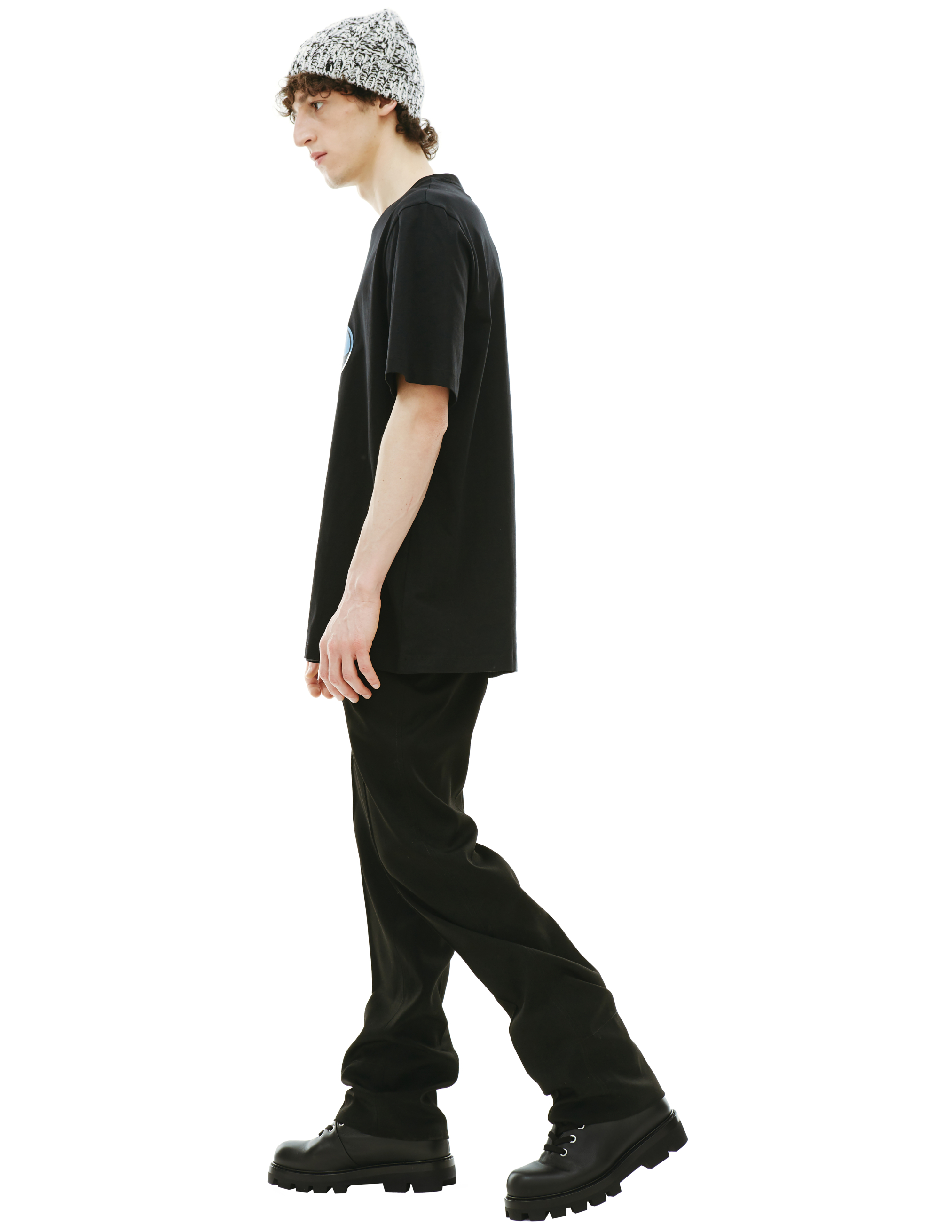 Tシャツ・カットソー OAMC Trail Short Sleeve T-Shirt Polvere 23E28OAJ08COT0074446 Buy OAMC men jersey trail t-shirt for $145 online on SV77