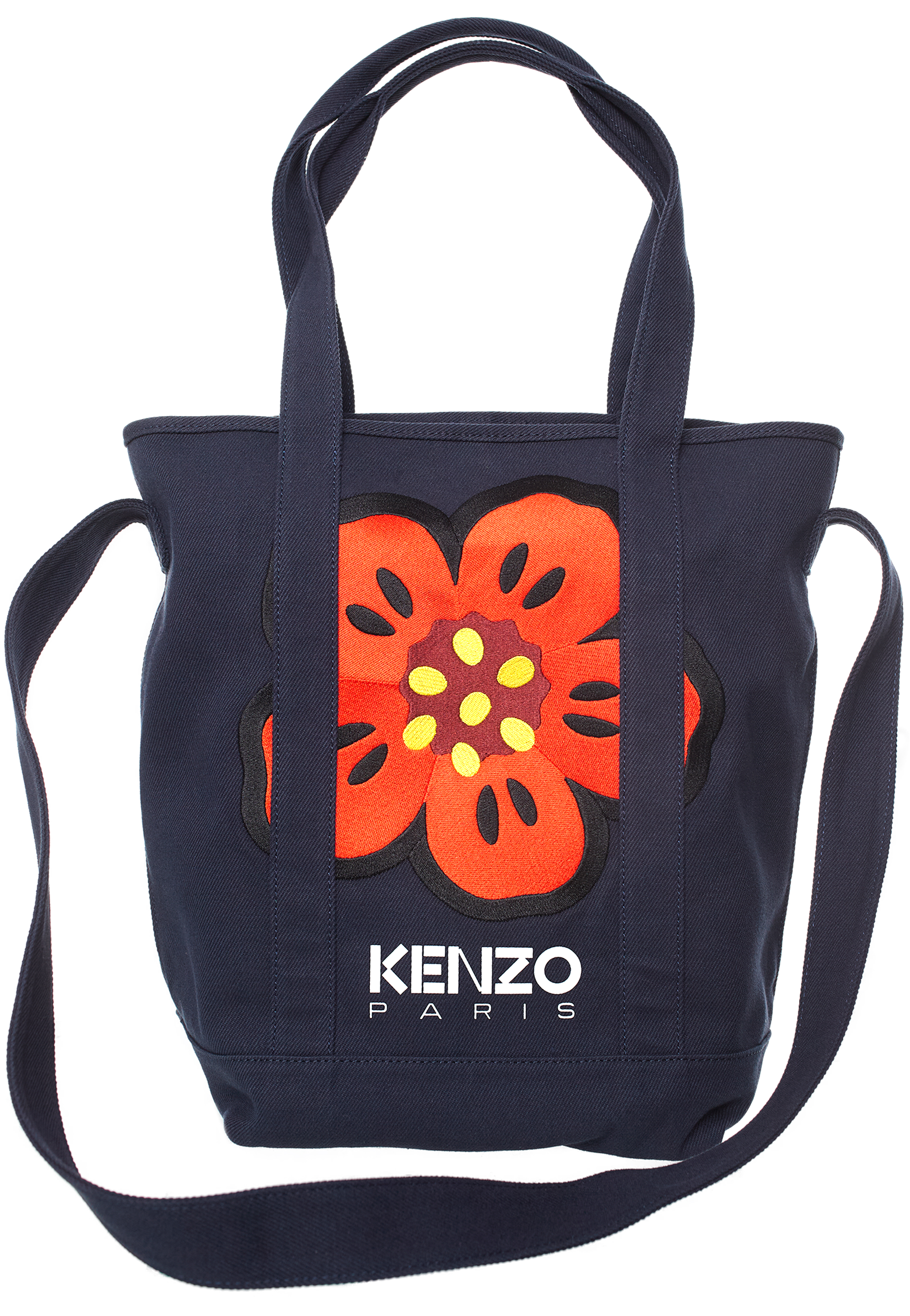 ☆関税込☆【KENZO】KENZO UTILITY トートバッグ BOKE FLOWER Buy KENZO men navy blue boke flower tote bag for $235 online