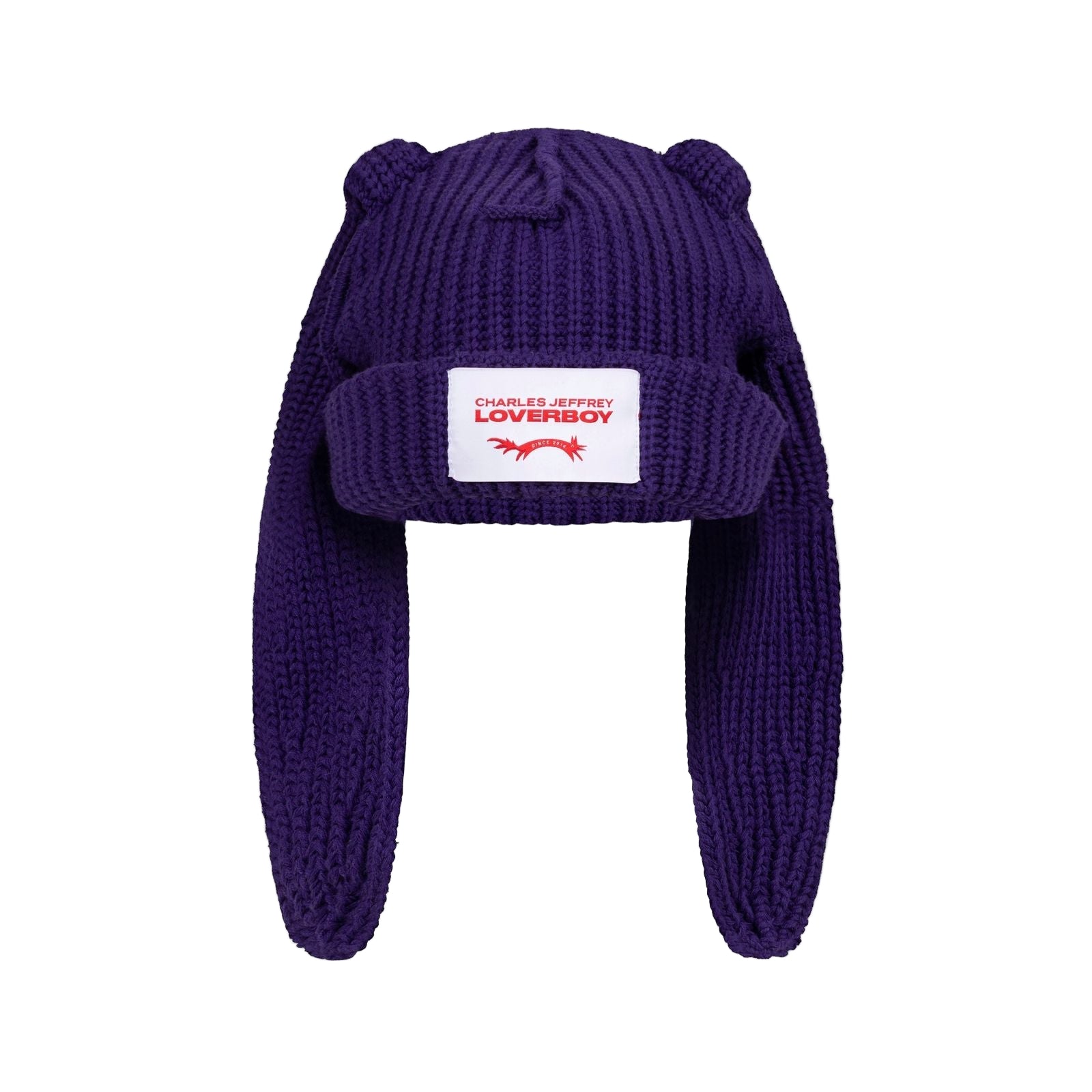 Buy CHARLES JEFFREY LOVERBOY men chunky rabbit beanie for $203
