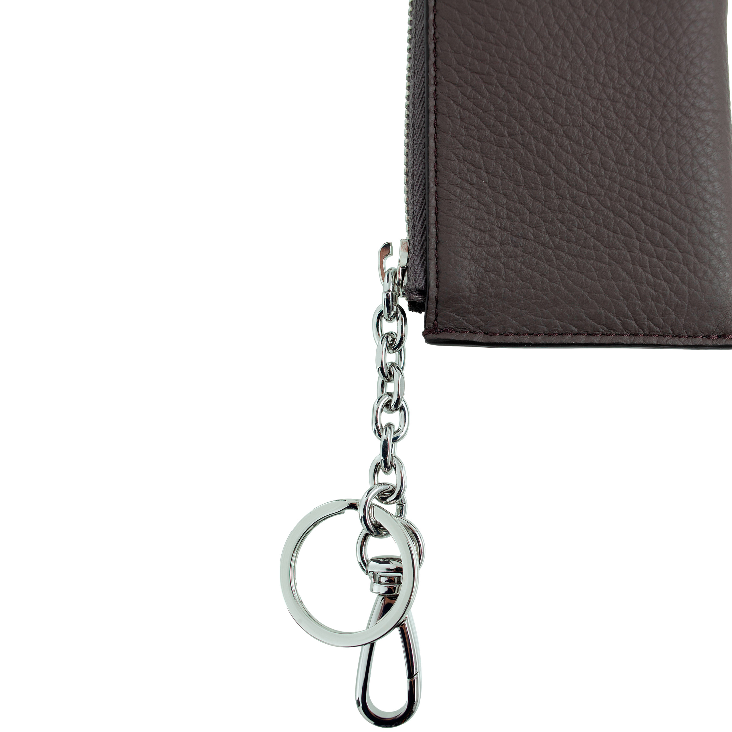 Maison Margiela Gray Leather Wallet In Grey
