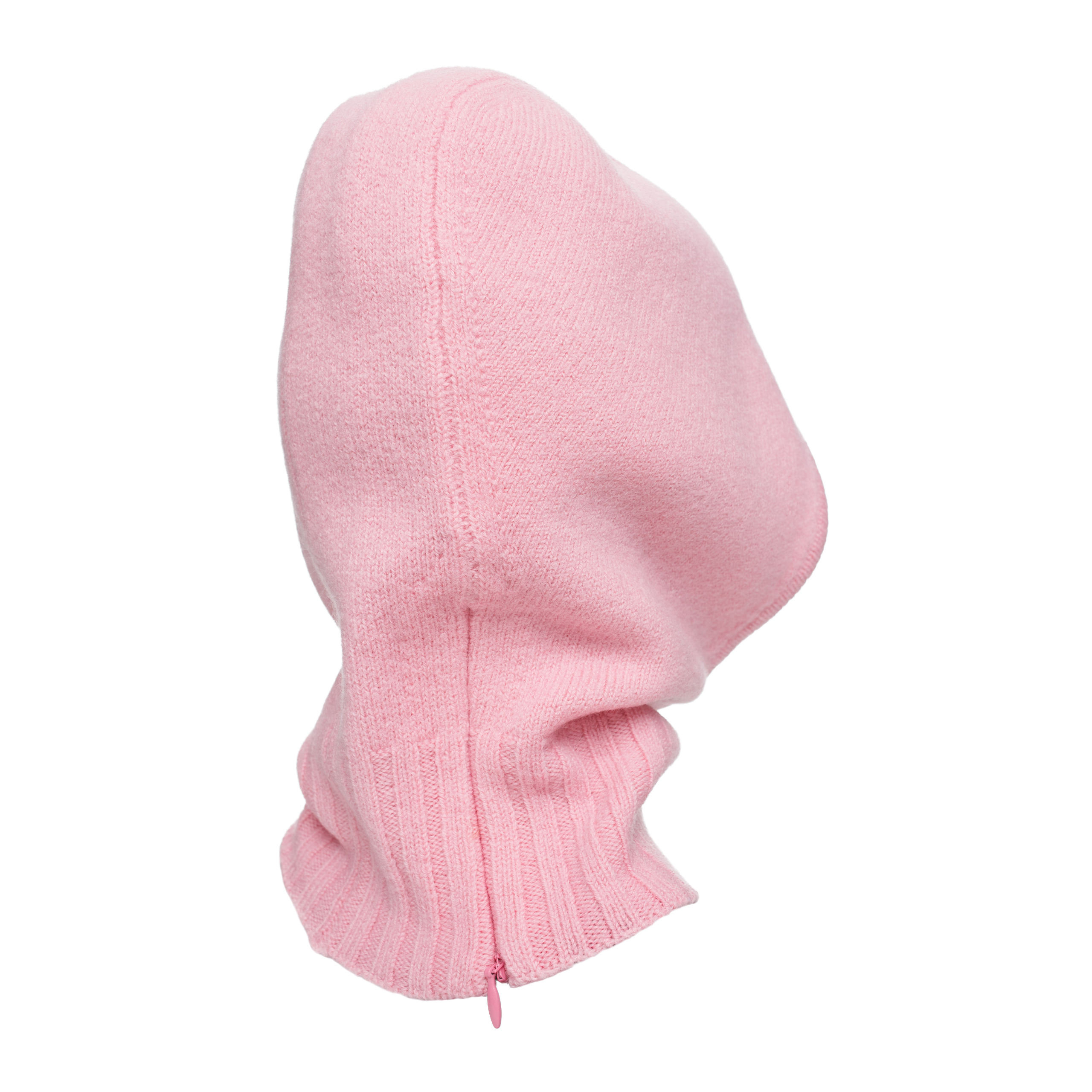 Shop Jil Sander Pink Wool Balaclava