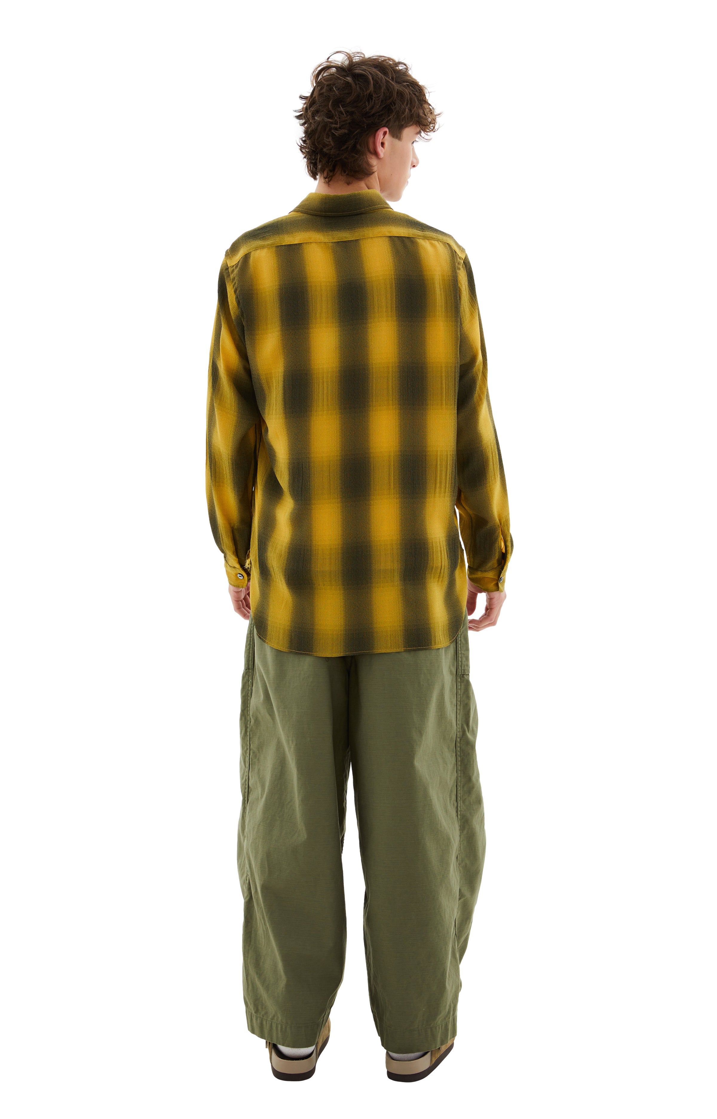Needles 20AW classic SHIRT ブラウン NEOT102-BRN-FRONT_grande.jpg?v