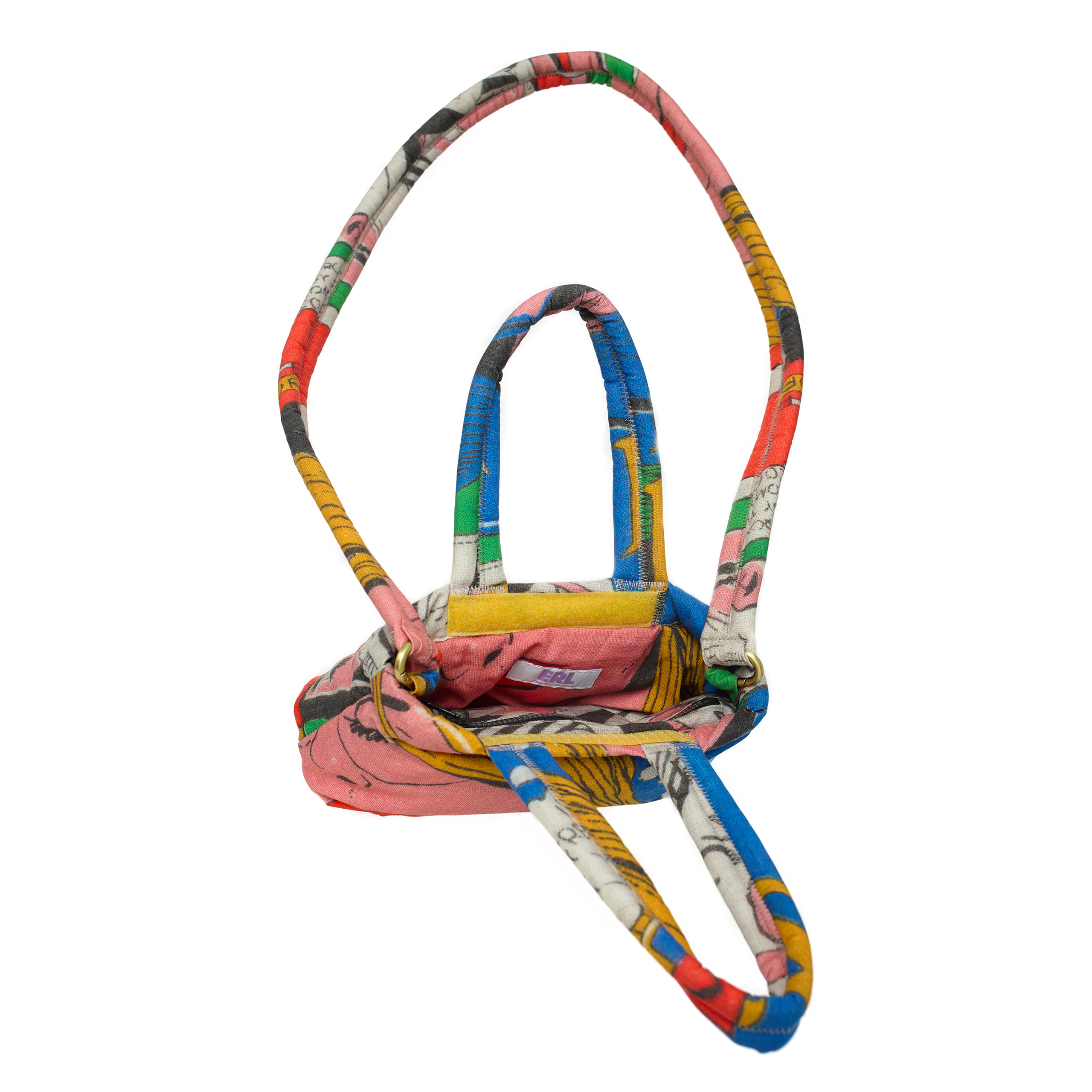 Buy ERL men multicolor comic book tote bag for $423 online on SV77