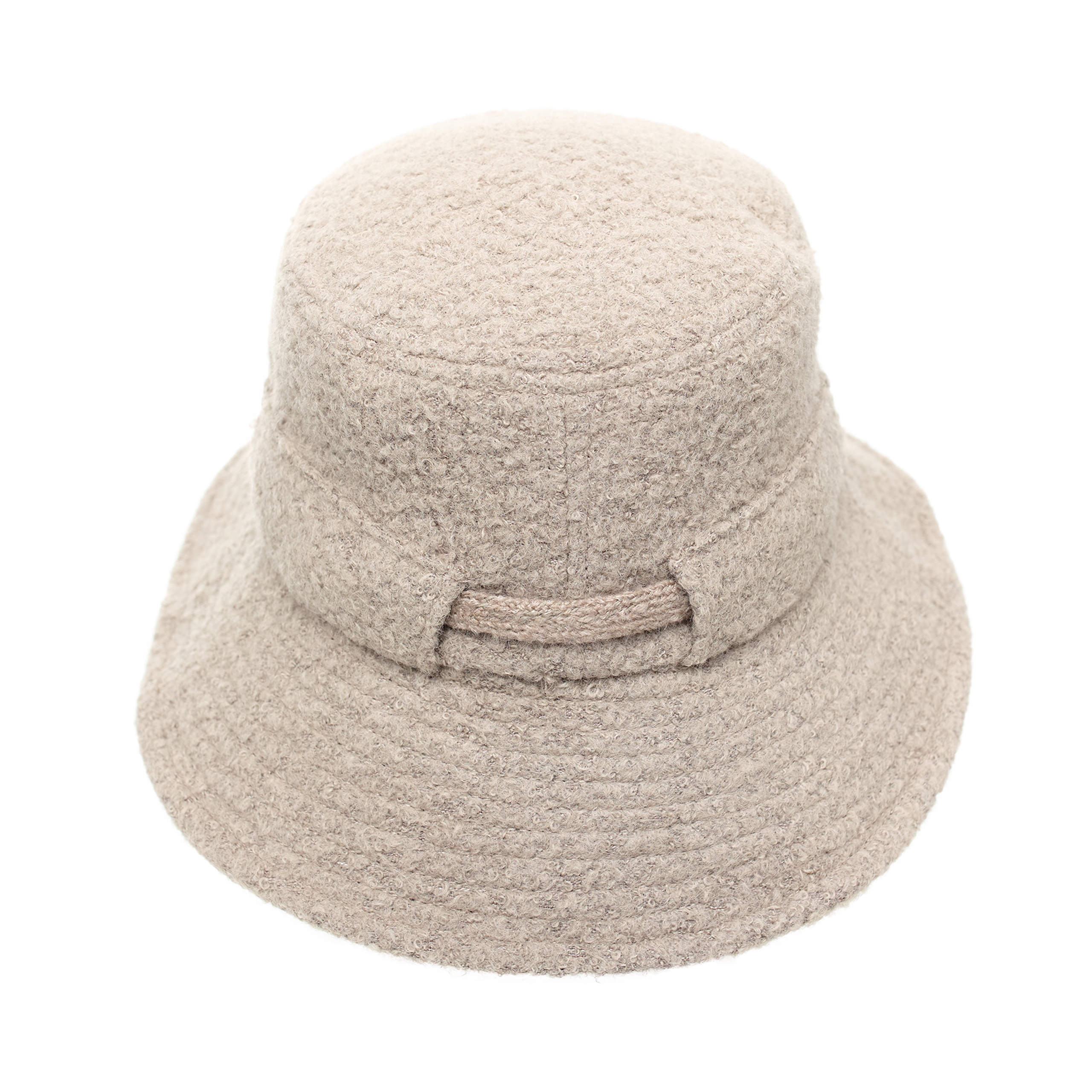 Ami Alexandre Mattiussi Beige Wool Panama In Beige