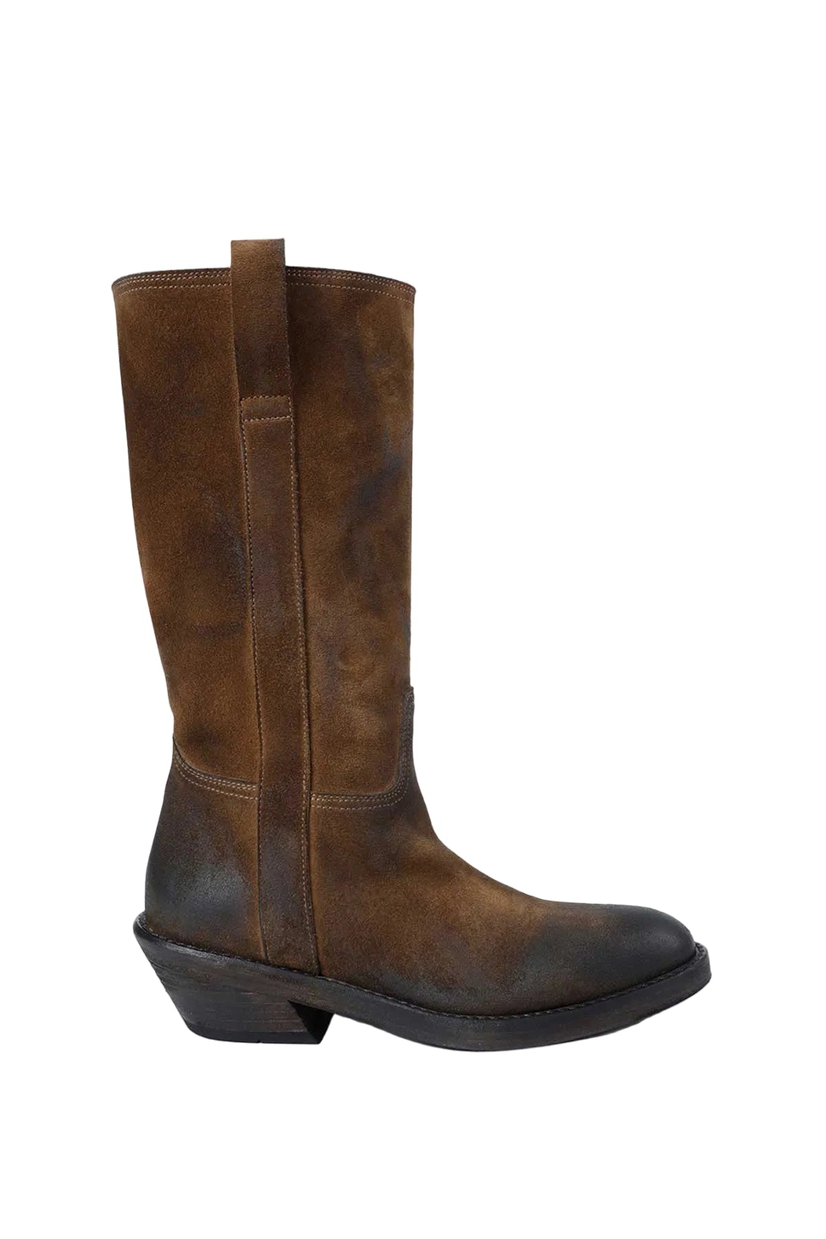 Buy Ann Demeulemeester women laxit pull on boots for $1,225 online