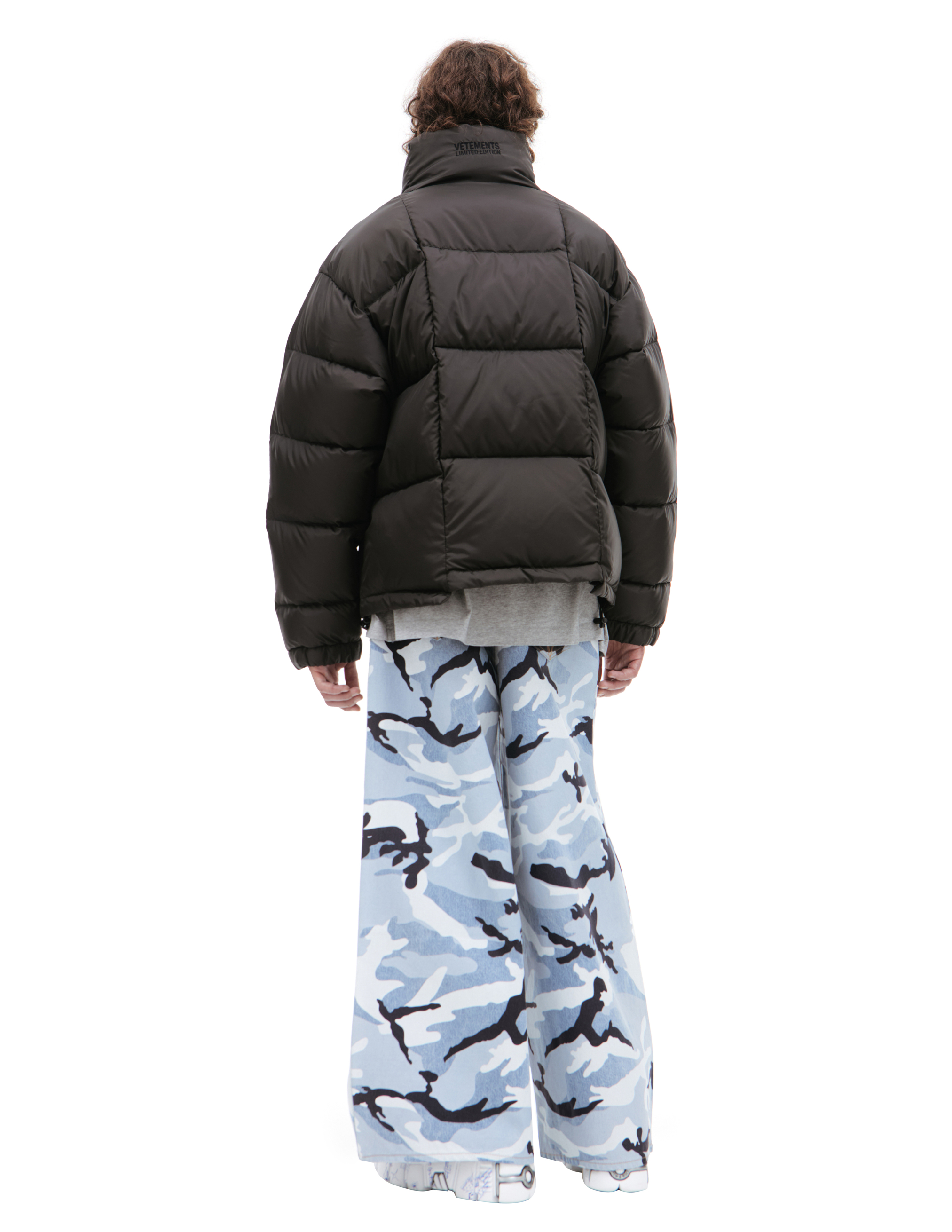 VETEMENTS DOWN JACKET WITH LOGO