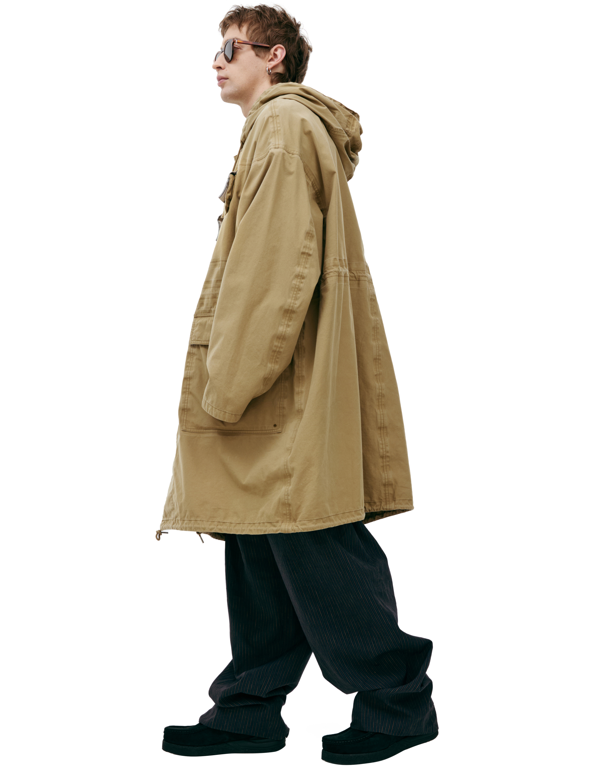 Visvim Beige Cotton Parka In Beige