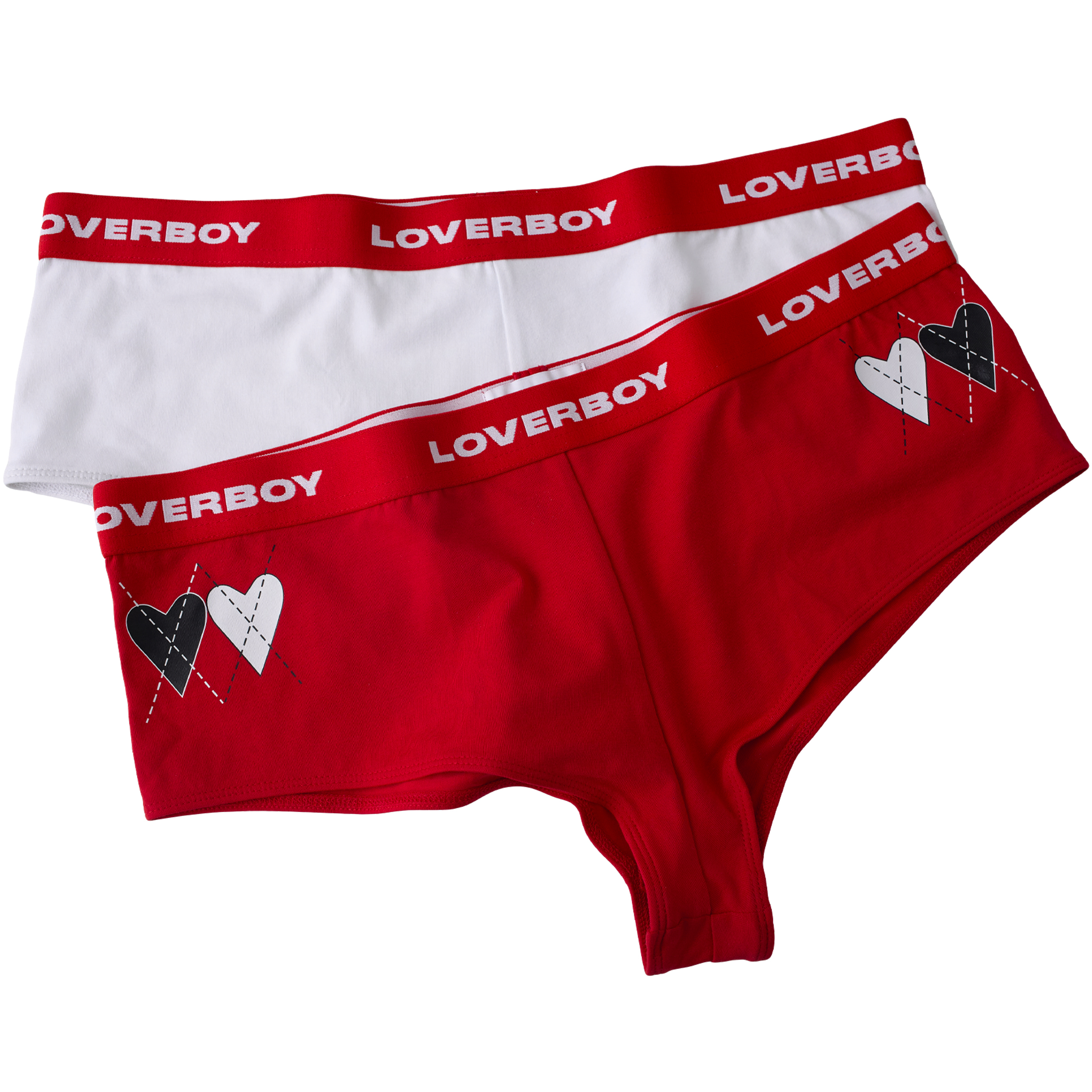 Shop Charles Jeffrey Loverboy Two Pack Of Mix Colour Boxer Shorts In Multicolor