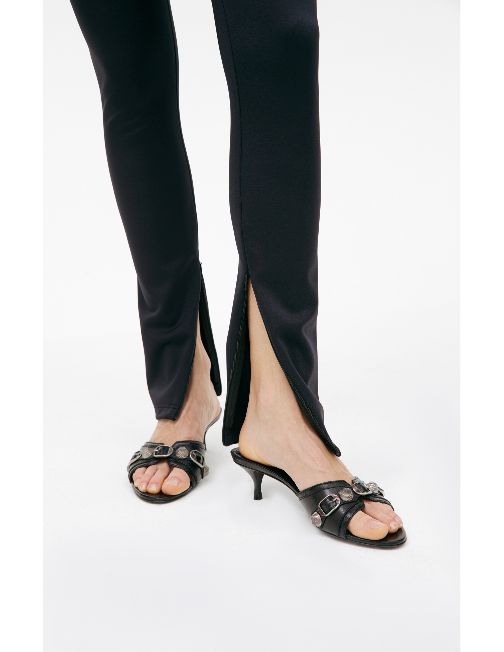 Shop Balenciaga Black Skinny Trousers