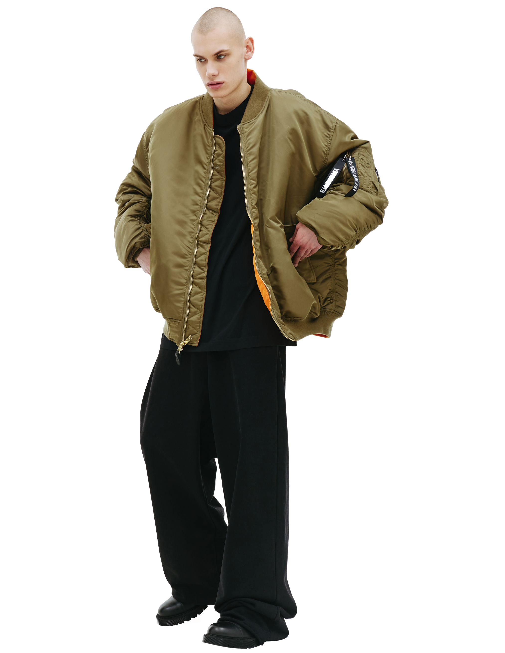 VETEMENTS х Alpha Industries reversible bomber jacket