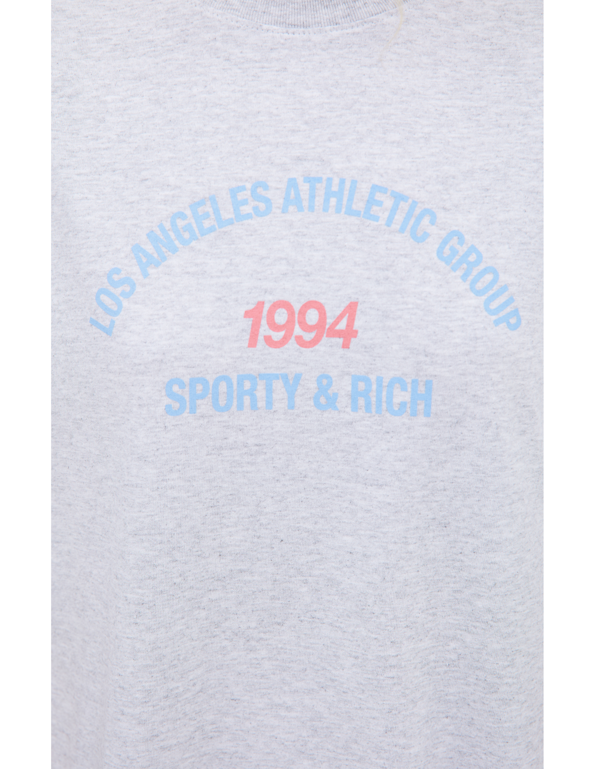 Shop Sporty And Rich '1994' Printed T-shirt In Grey