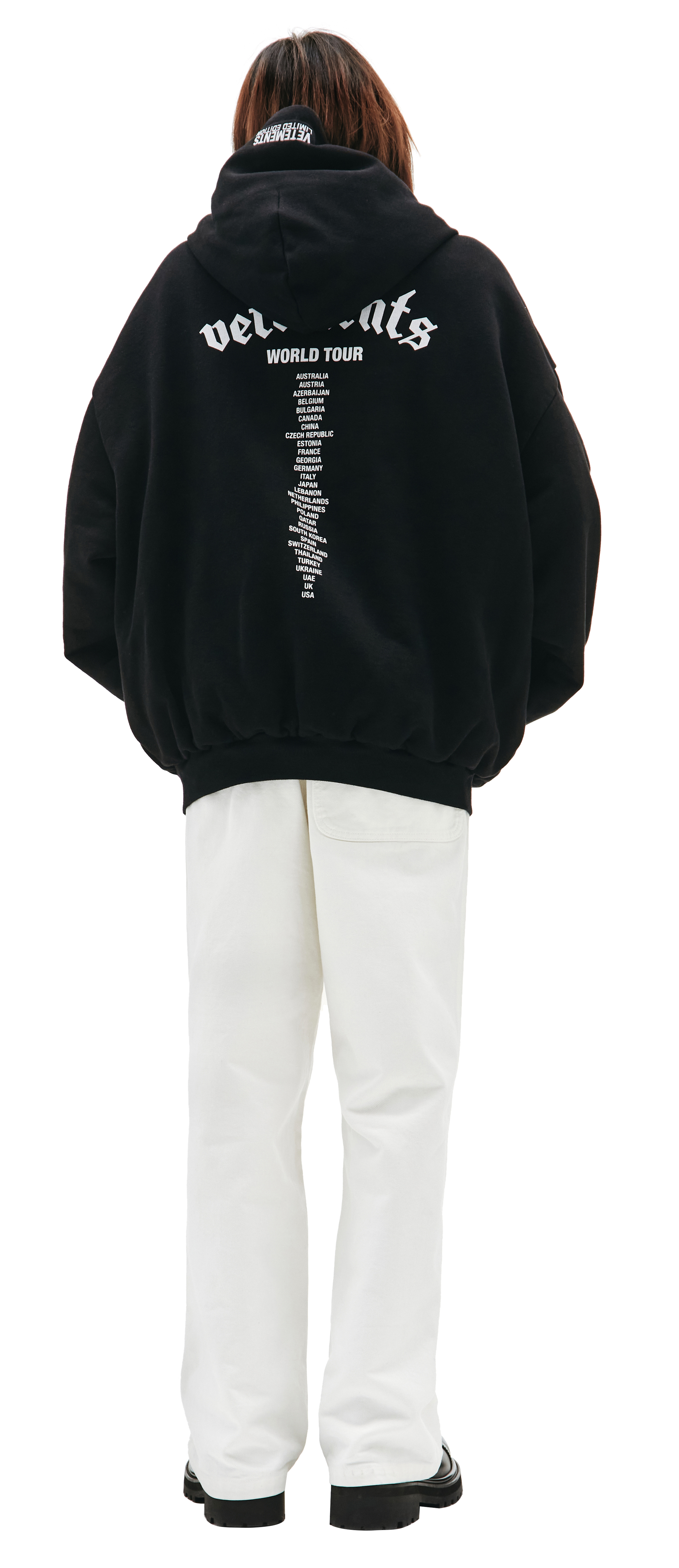 VETEMENTS ヴェトモン 20AW The World Motorhead Buy Vetements x The World Motorhead Longsleeve 'Black