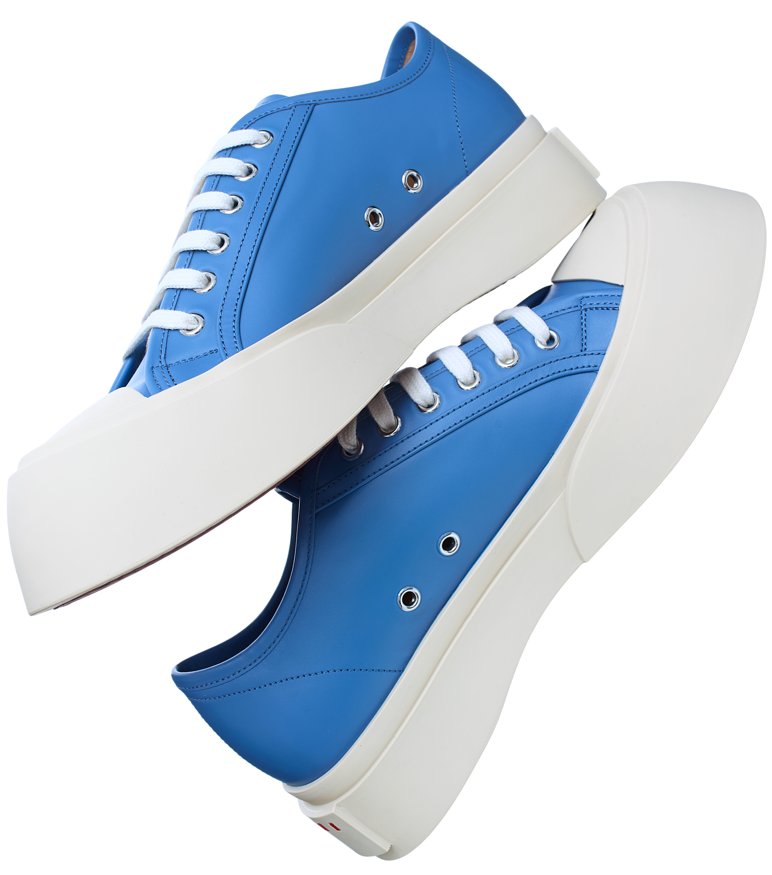 スニーカー Sneakers - Marni - Leather - Blue sfxwmn7ogzz4hgohnjh65x0bkpz3f6