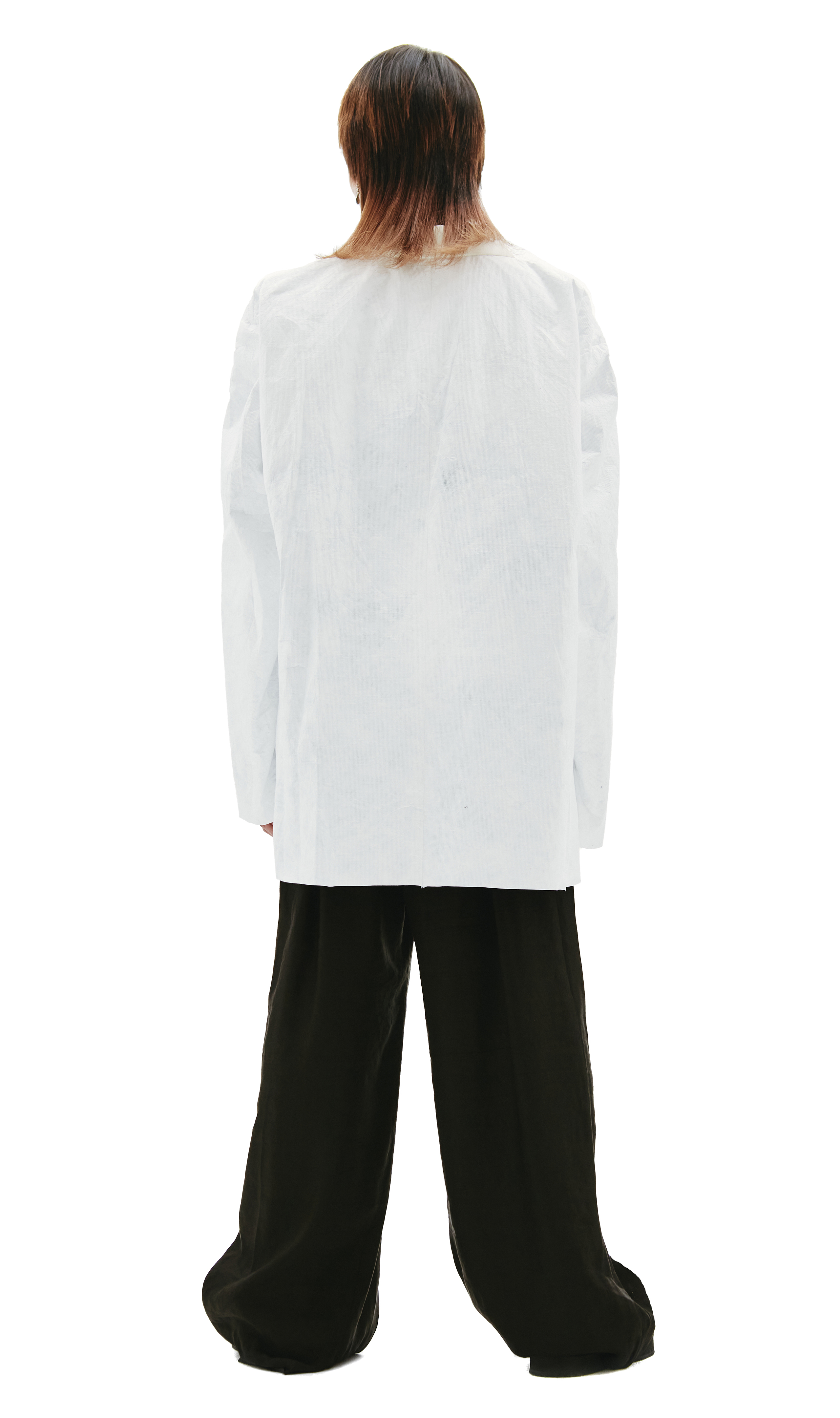 Buy Raf Simons men white tyvek jacket for $1,848 online on