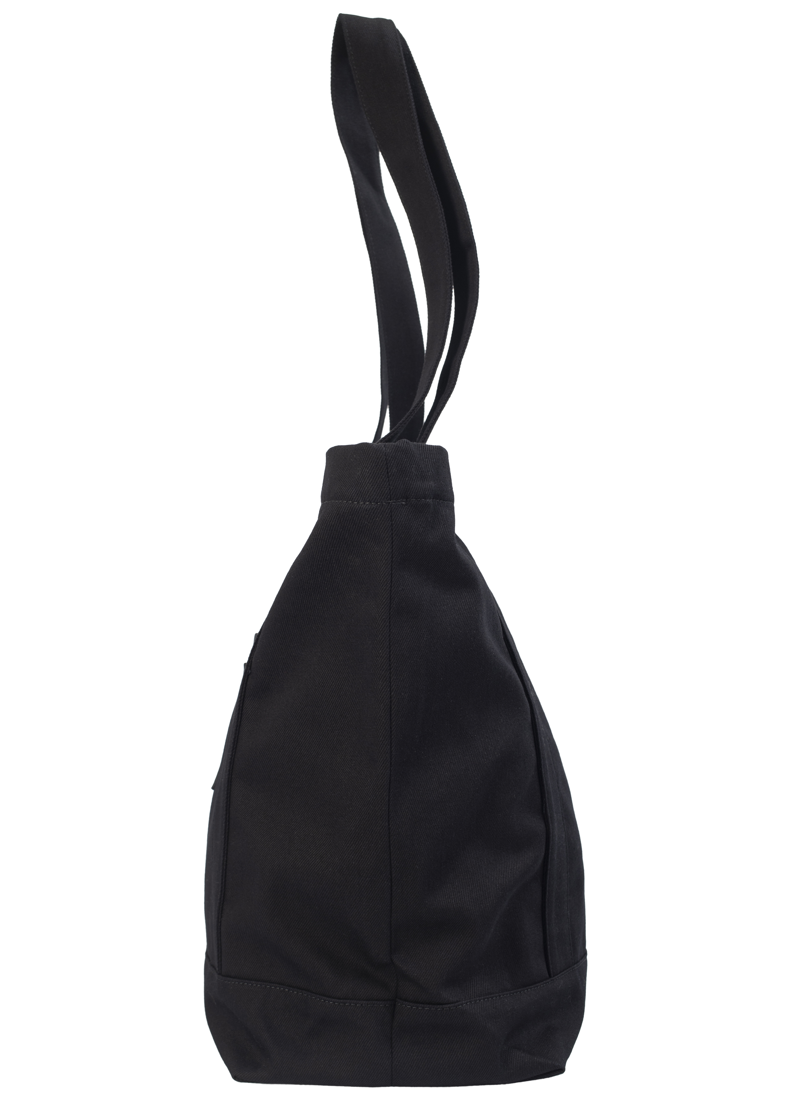 Buy Raf Simons men black raf simons x smiley denim tote bag