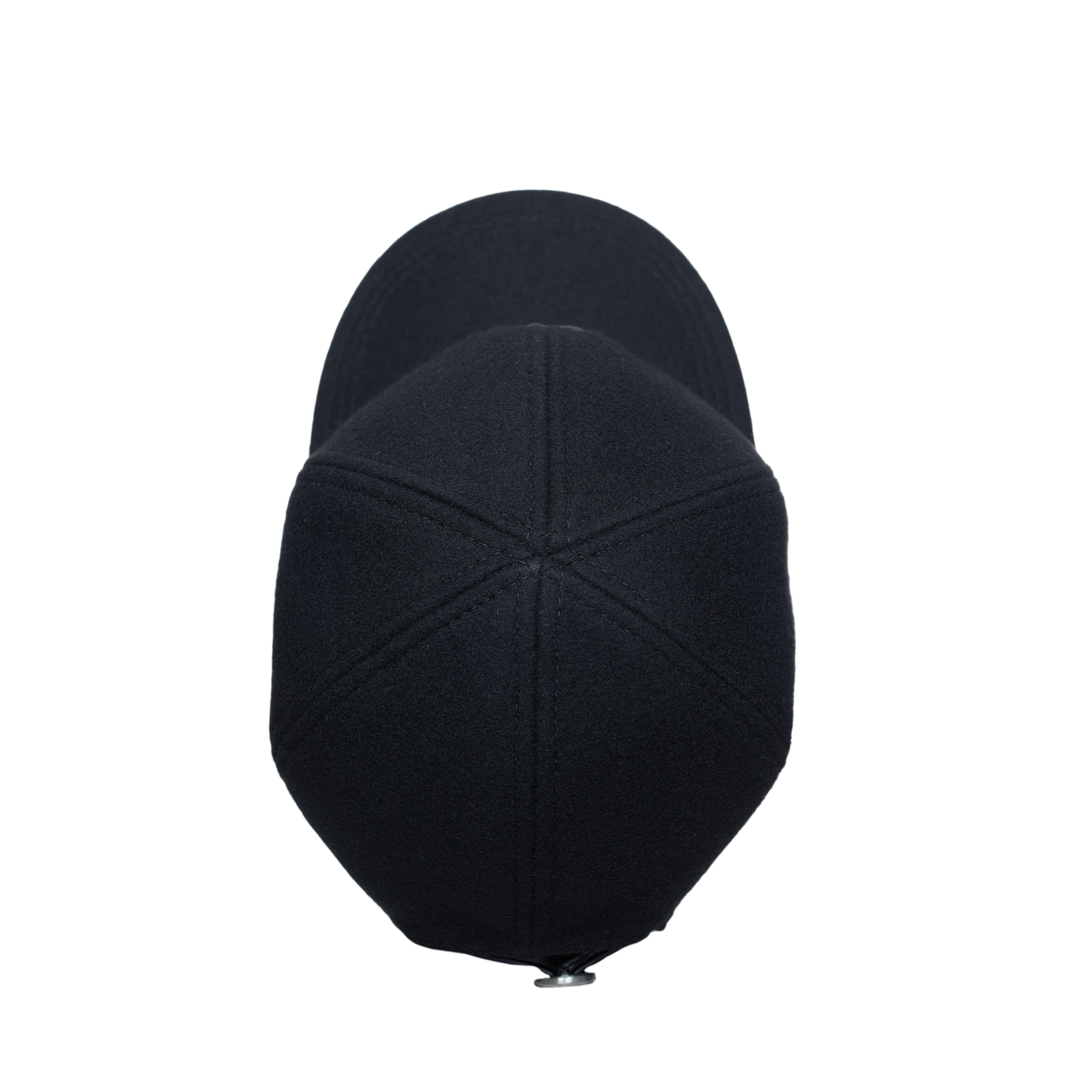 Jil Sander Embroidered-logo Cashmere Cap In Black