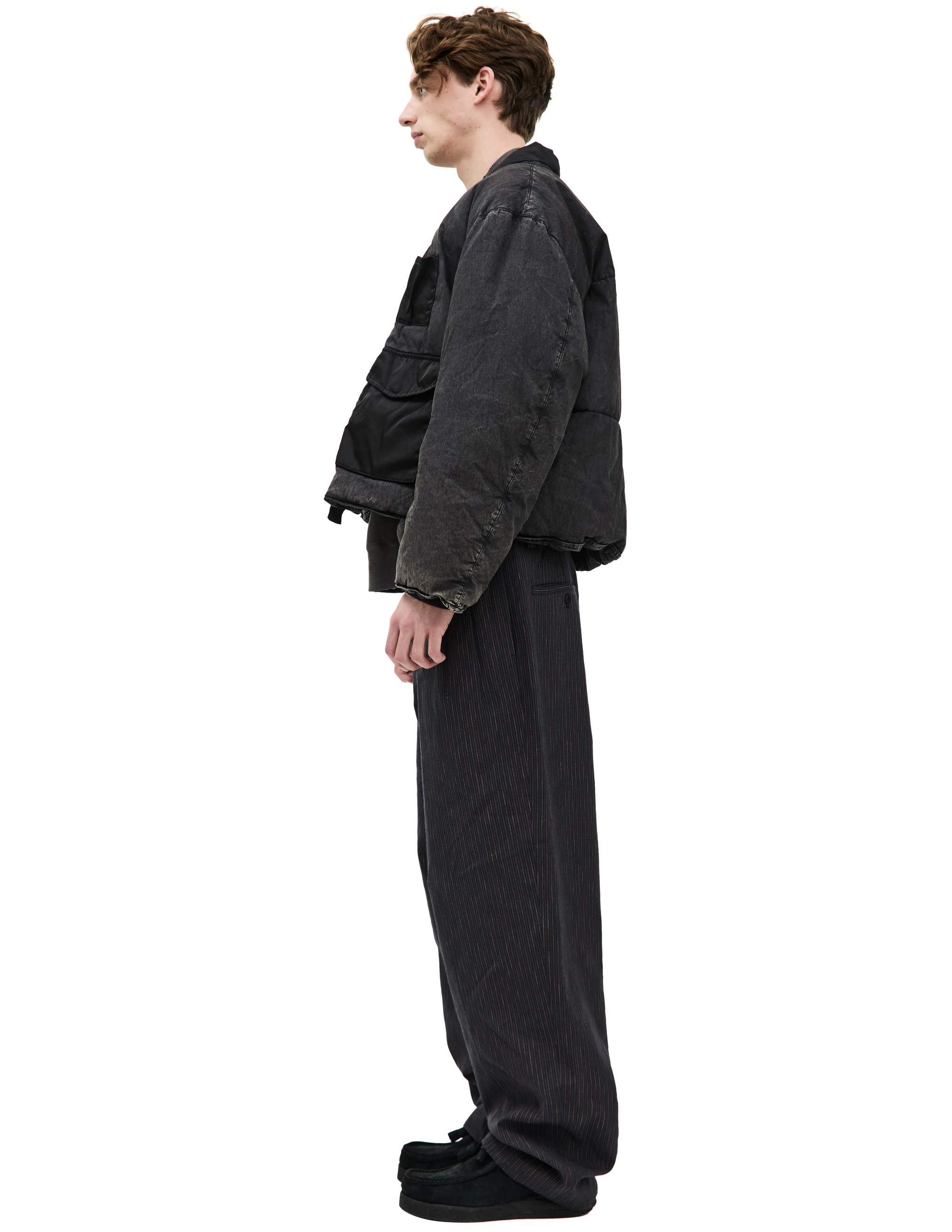 Enfants Riches Deprimes Jacket With Patch Pockets In Black