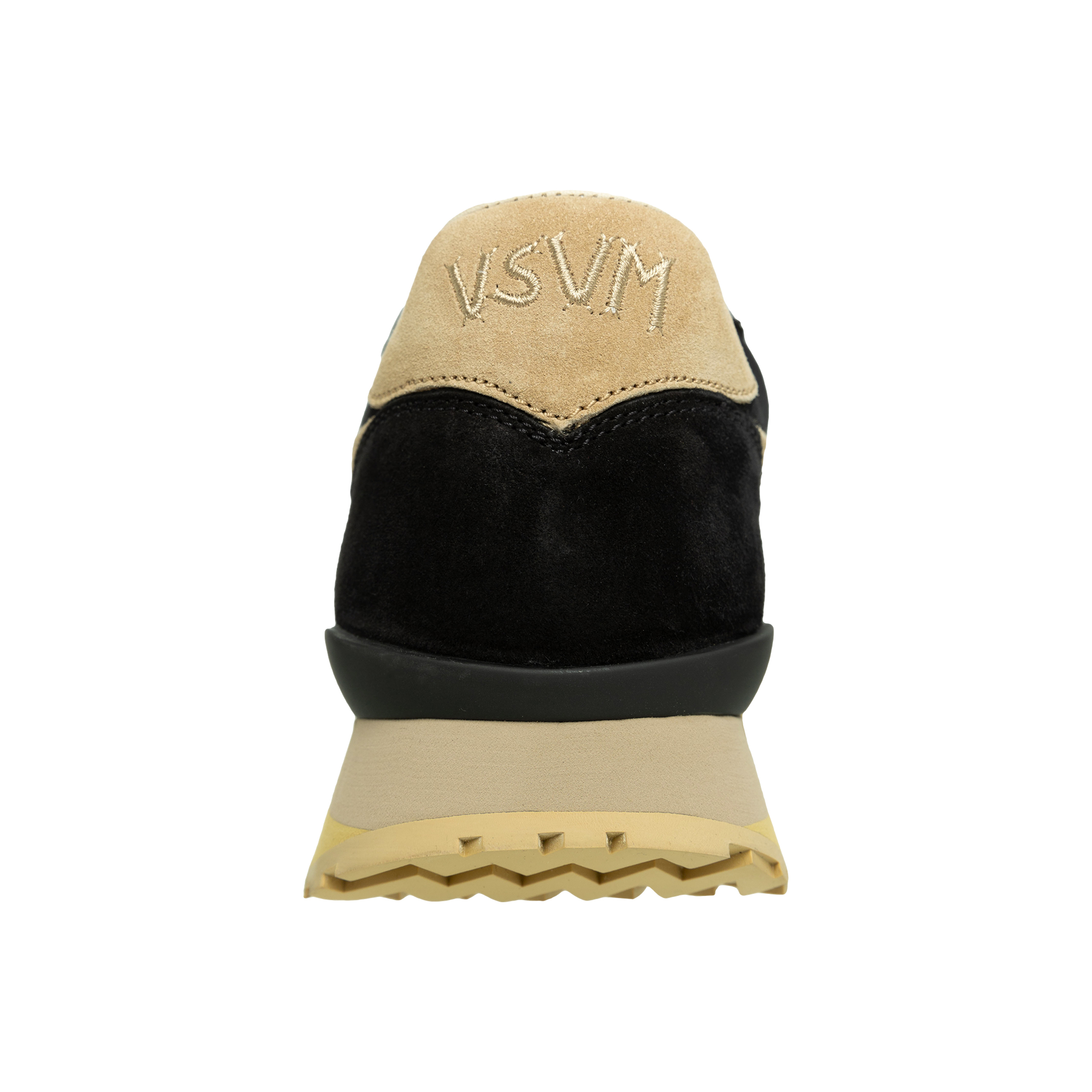 Visvim Fkt Runner Suede And Leather-trimmed Nylon-blend Sneakers In Black