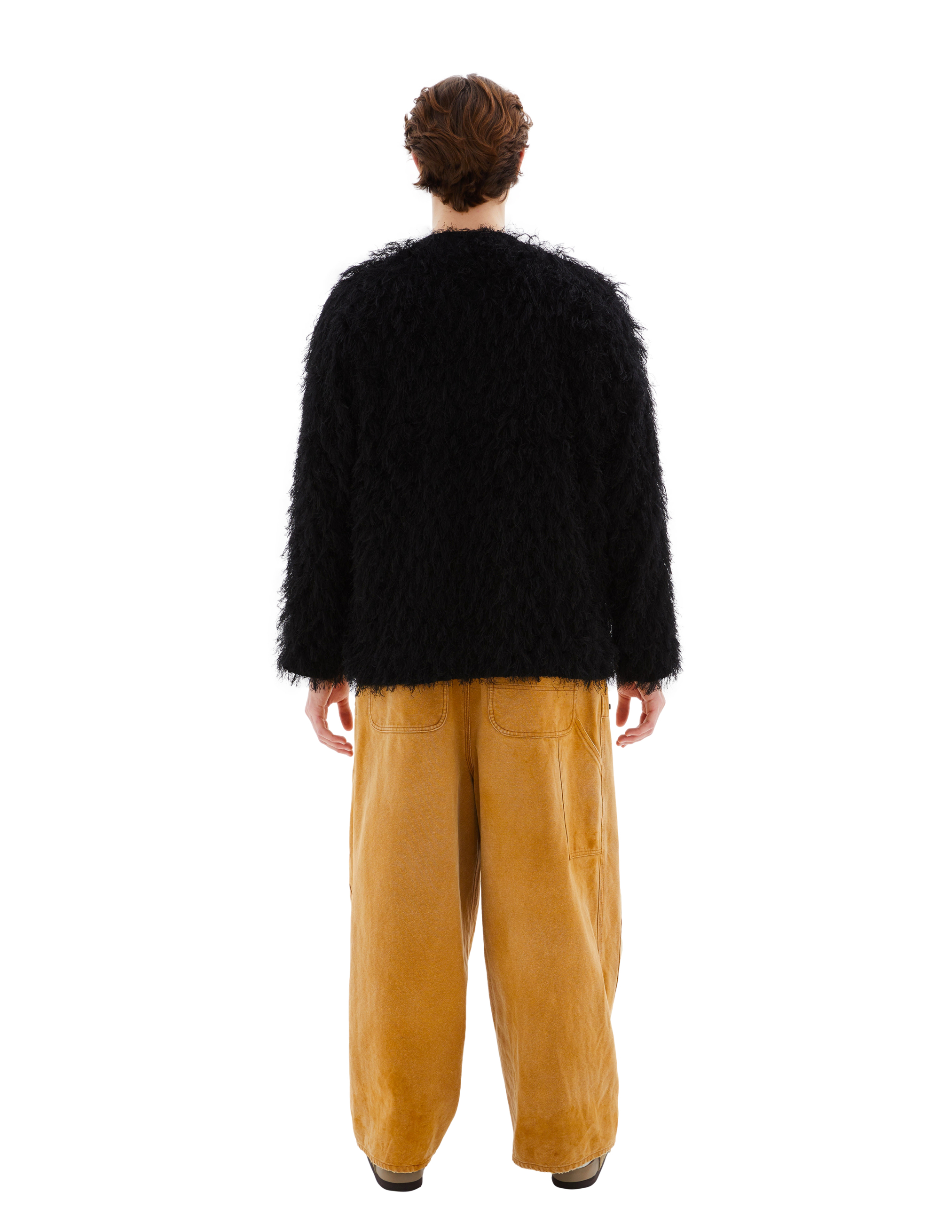 Needles Black Cardigan With Buttons In Black