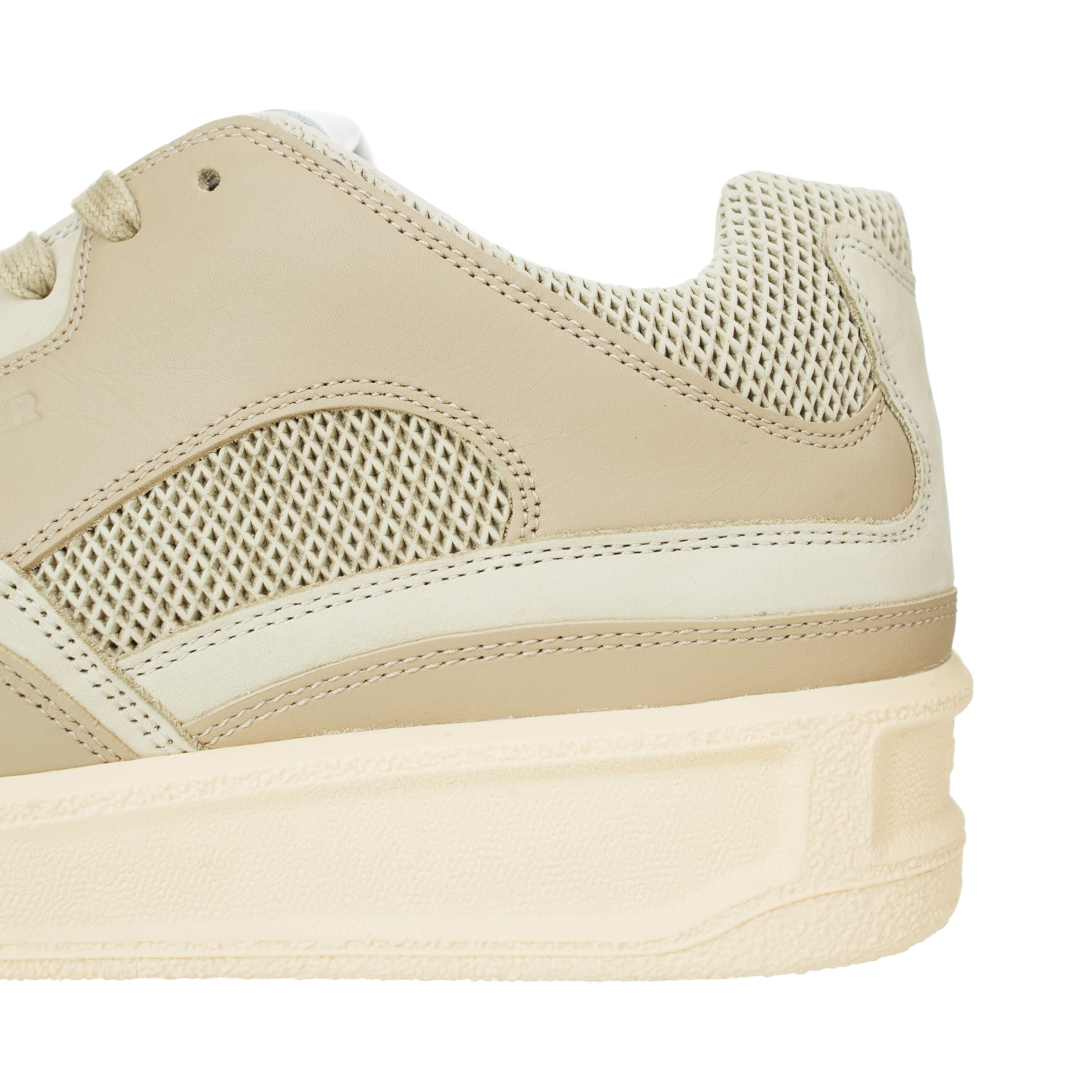 Buy Jil Sander men beige leather sneakers for $525 online on