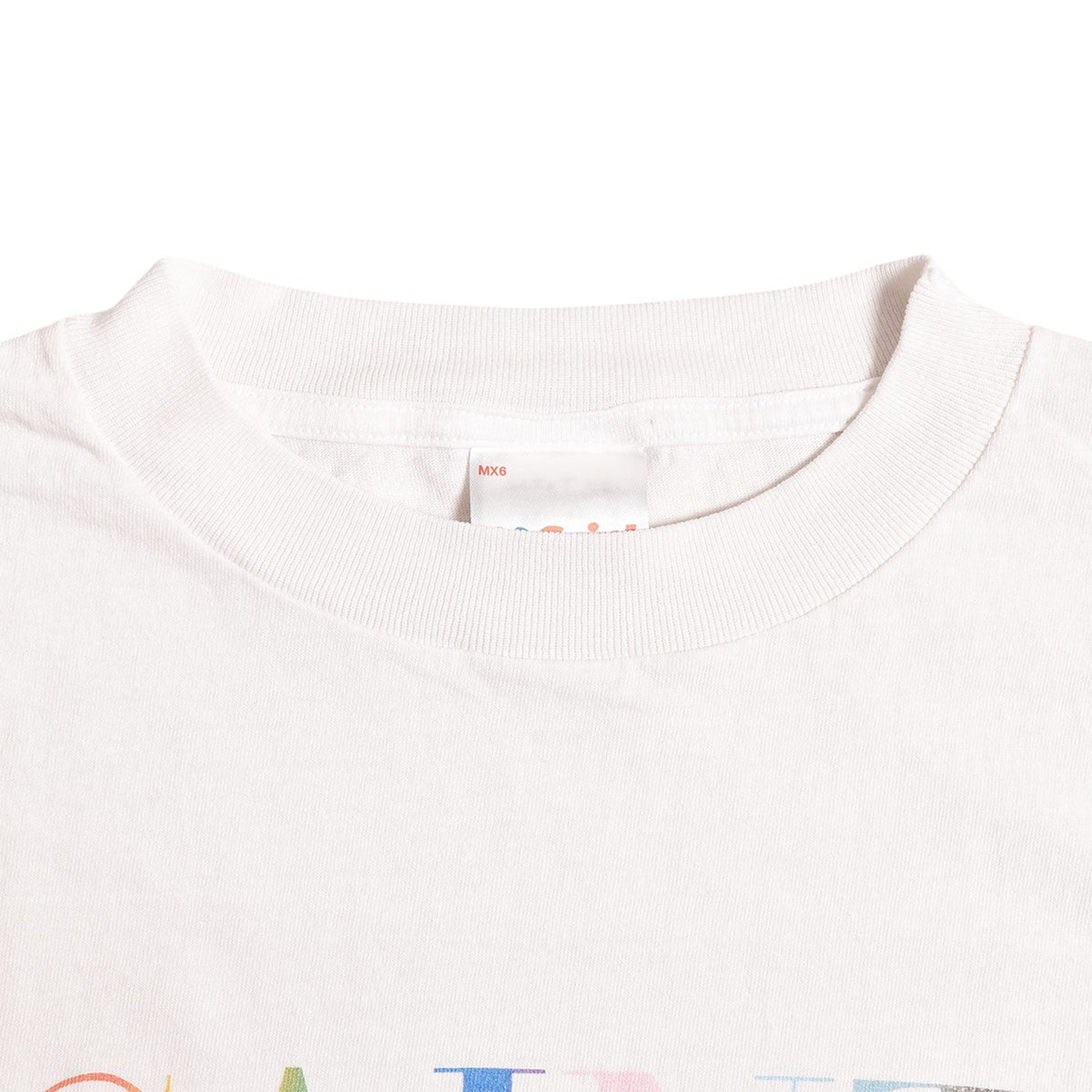 Buy Saint Mxxxxxx men rainbow saint short sleeved t-shirt for $180