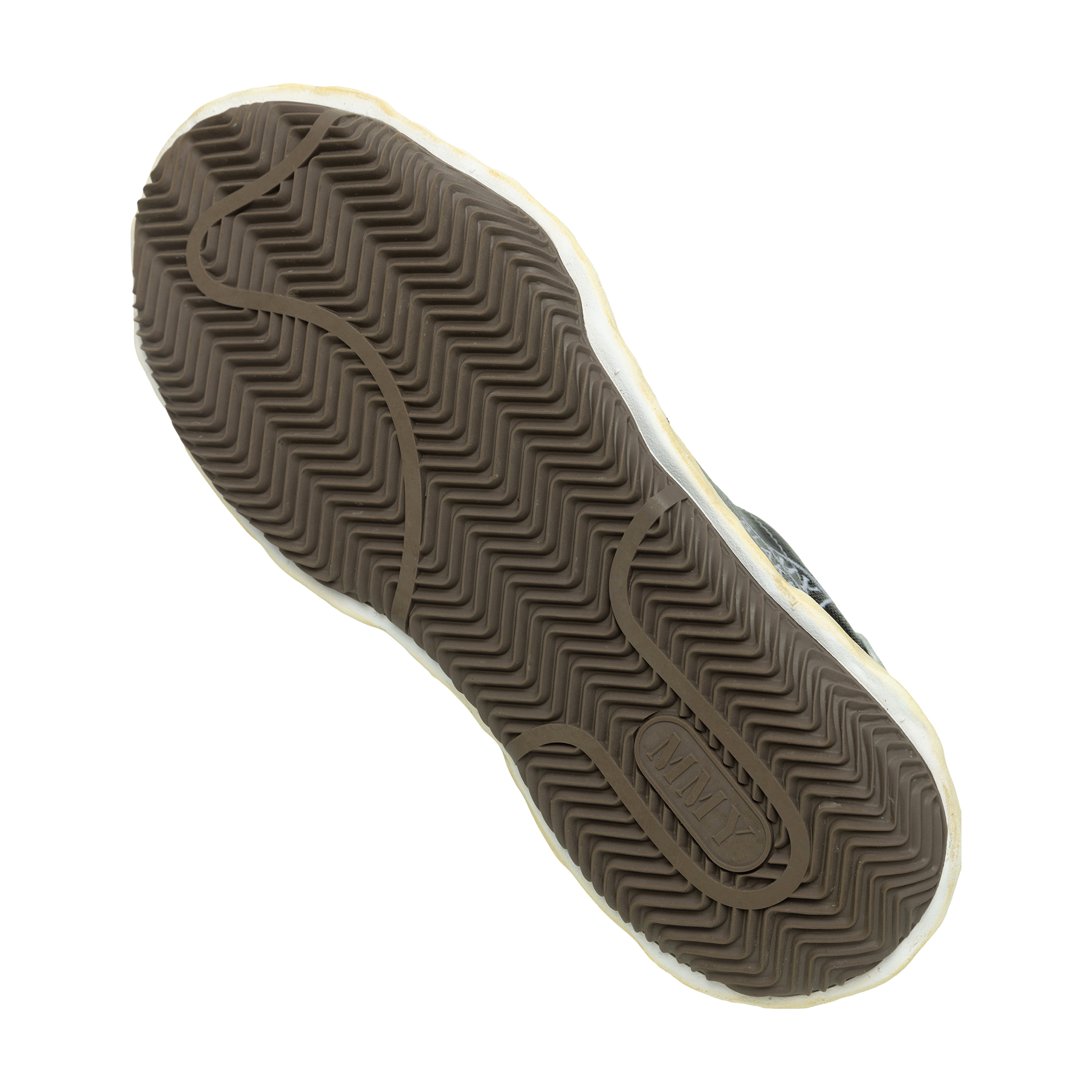 Miharayasuhiro Blakey Og Sole Silicon Coating Sneakers In Black
