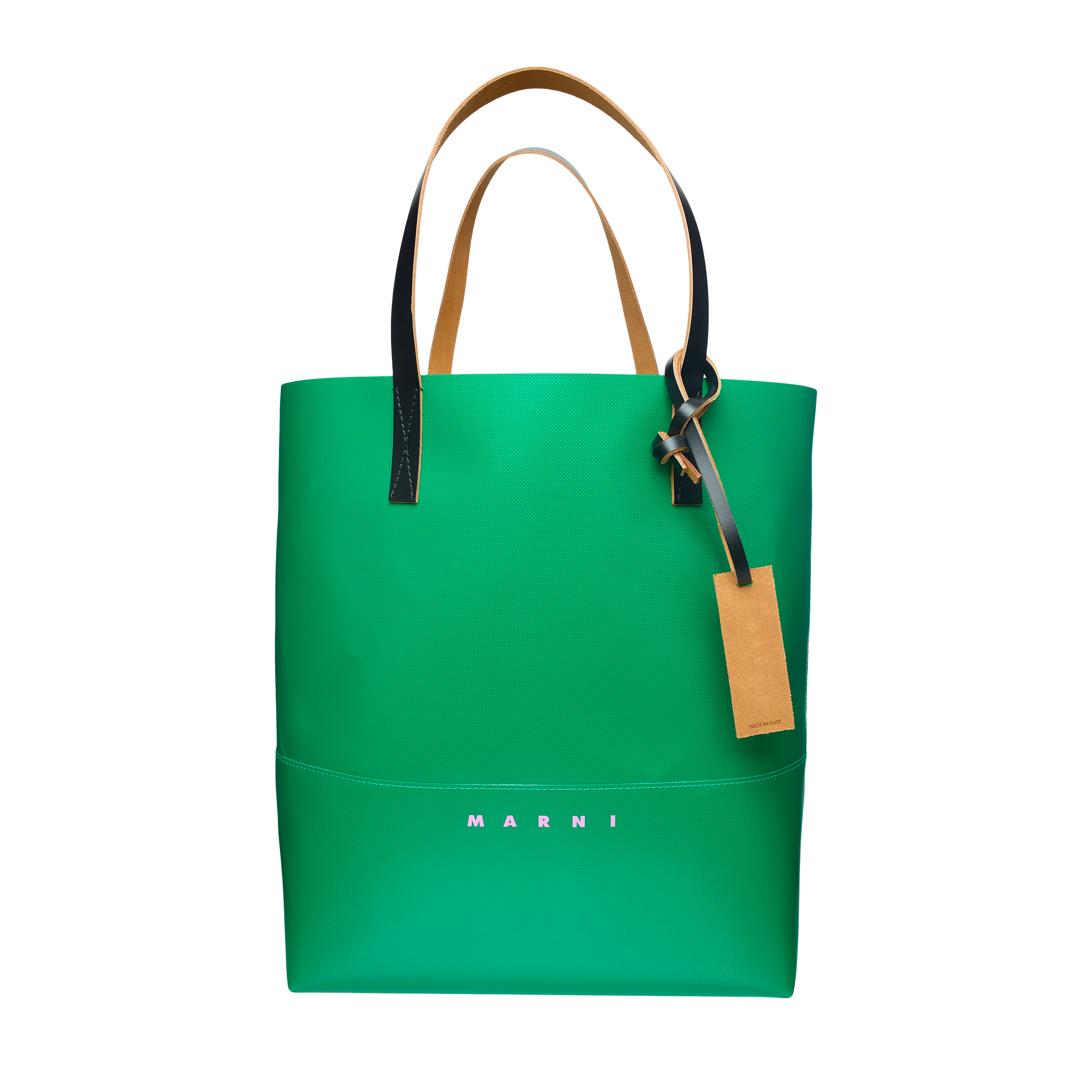 Marni Tribeca Shopper Bag In Green