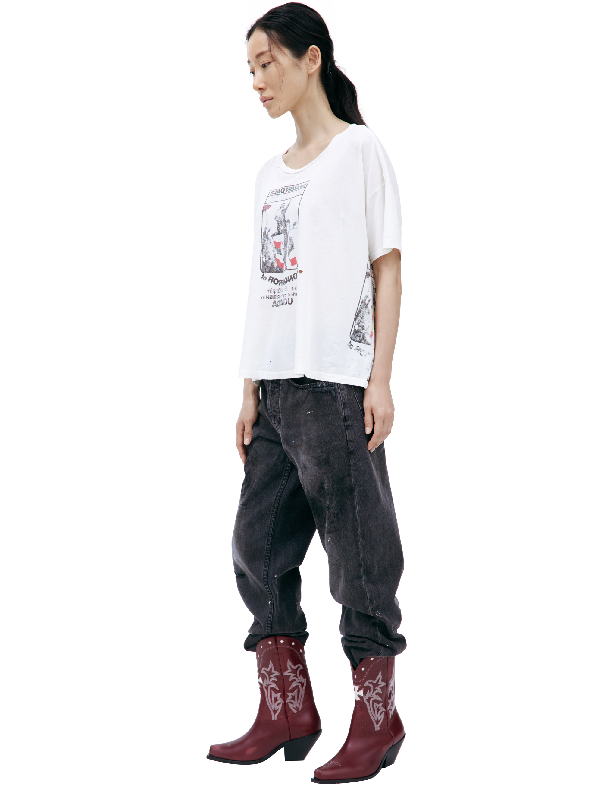 Enfants Riches Deprimes Printed T-shirts In White