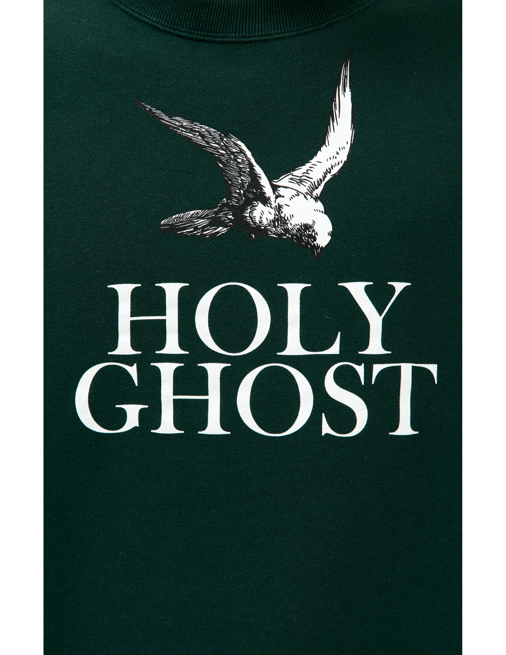 Shop Undercover 'holy Ghost' Printed Sweatshirt In Green