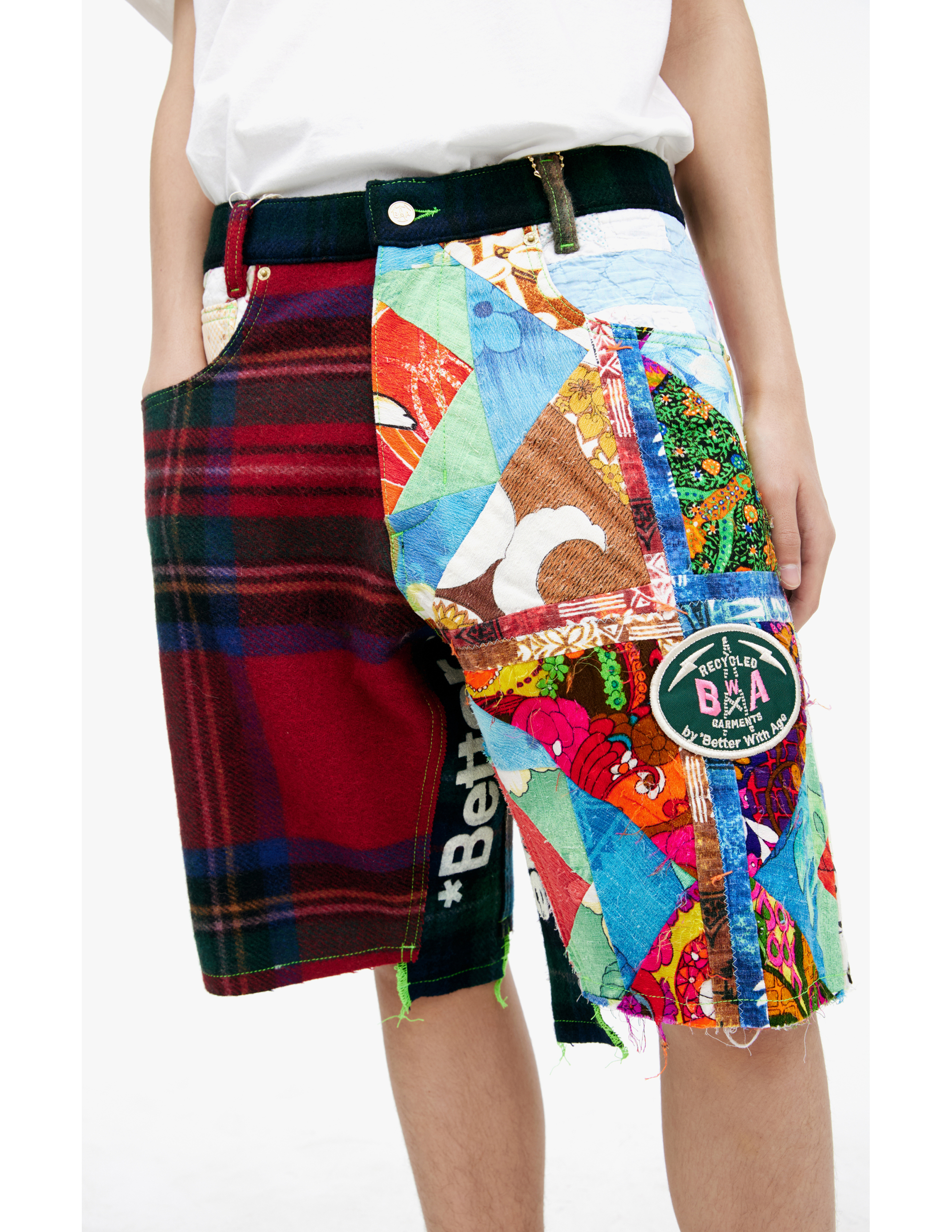 Better With Age Combination Cotton Shorts