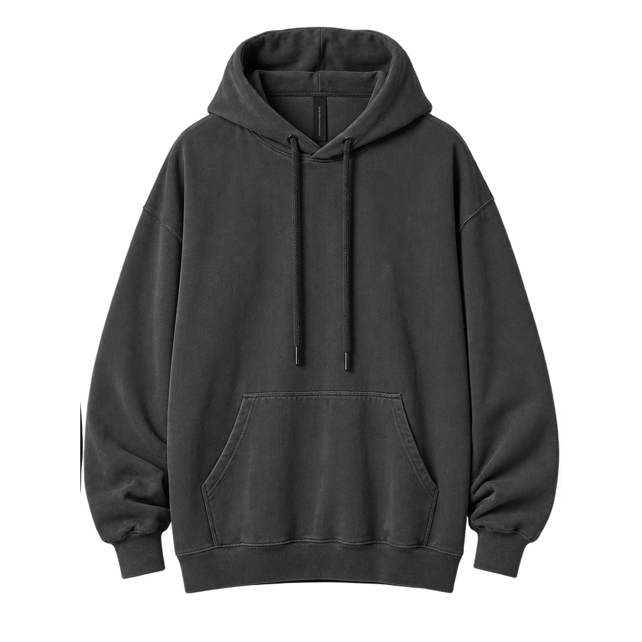 The Viridi-Anne Cotton hoodie with a drawstring