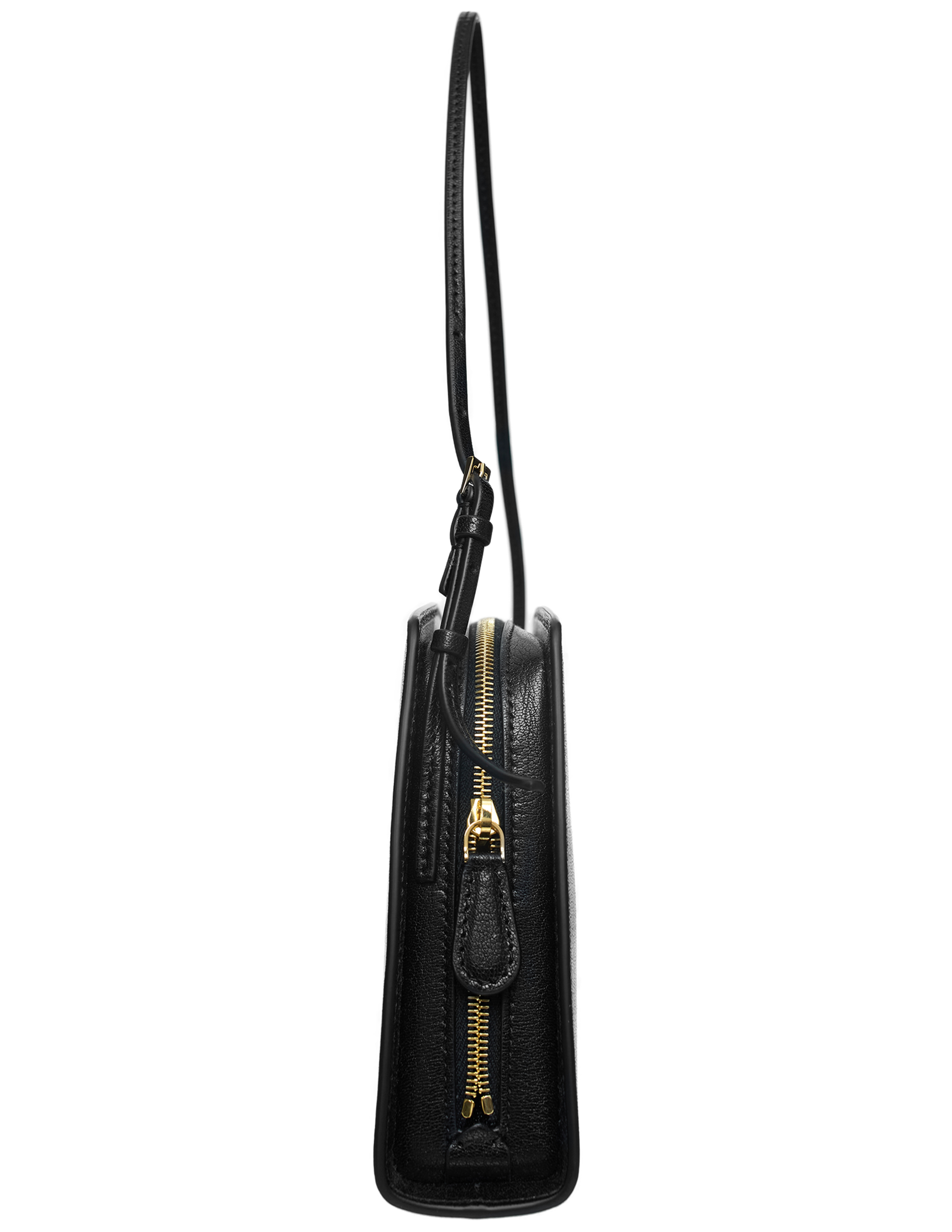 The Row Dalia Shoulder Bag In Black