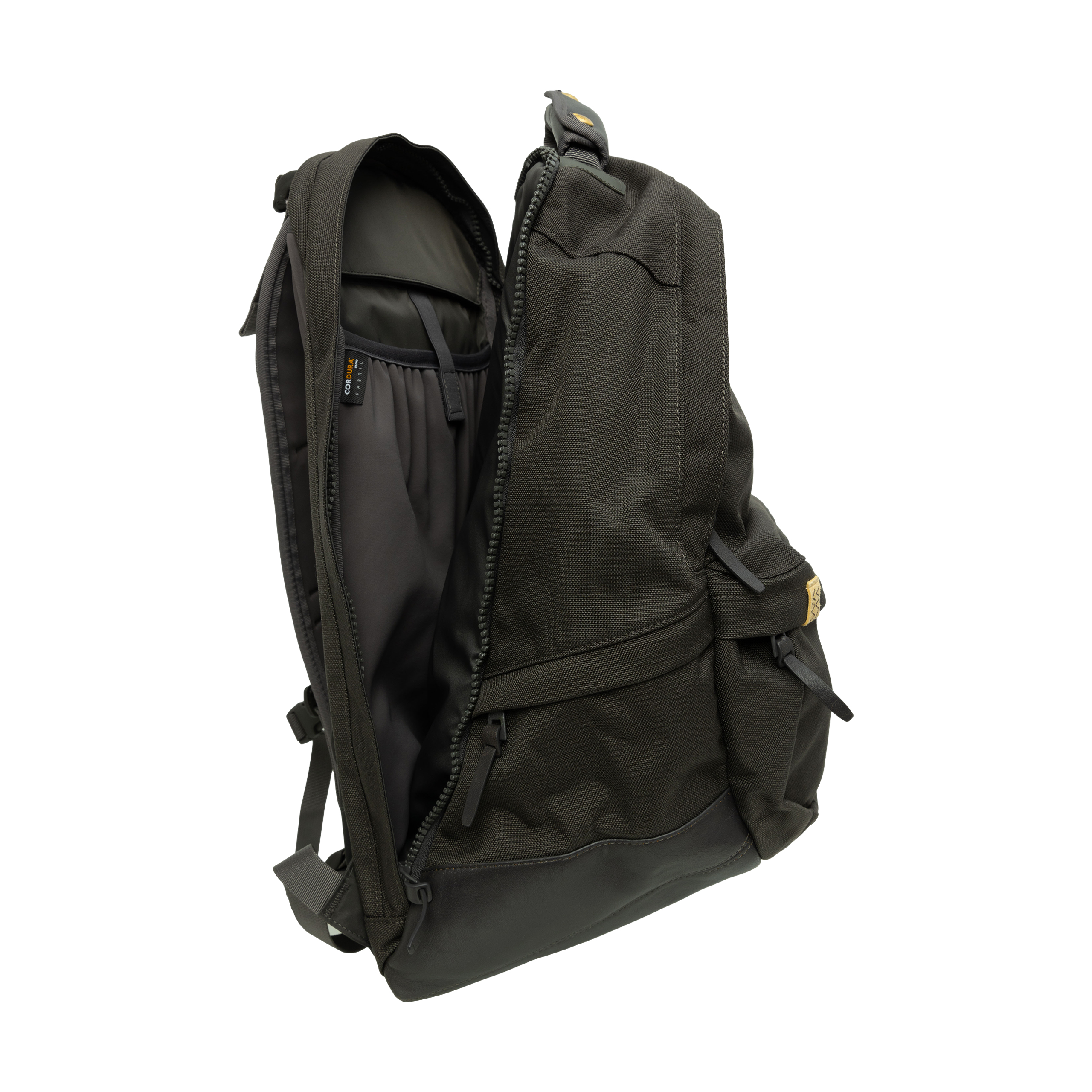 Buy visvim men grey cordura 22l logo backpack for $1,080