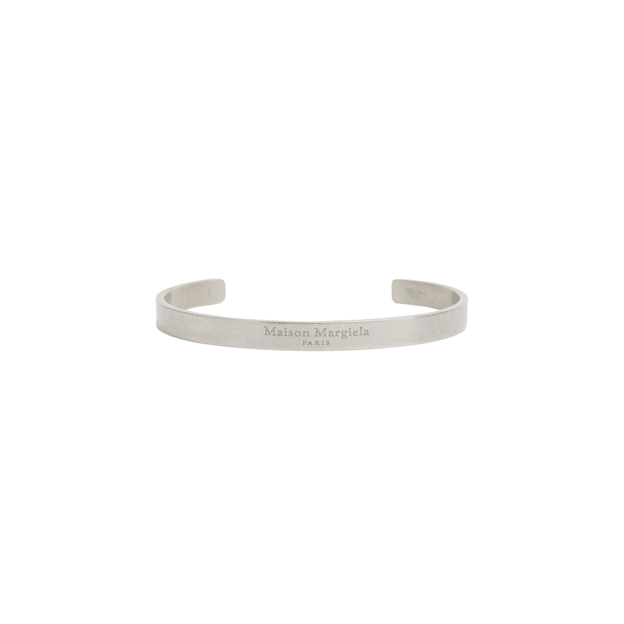 Buy Maison Margiela men maison margiela logo cuff bracelet for