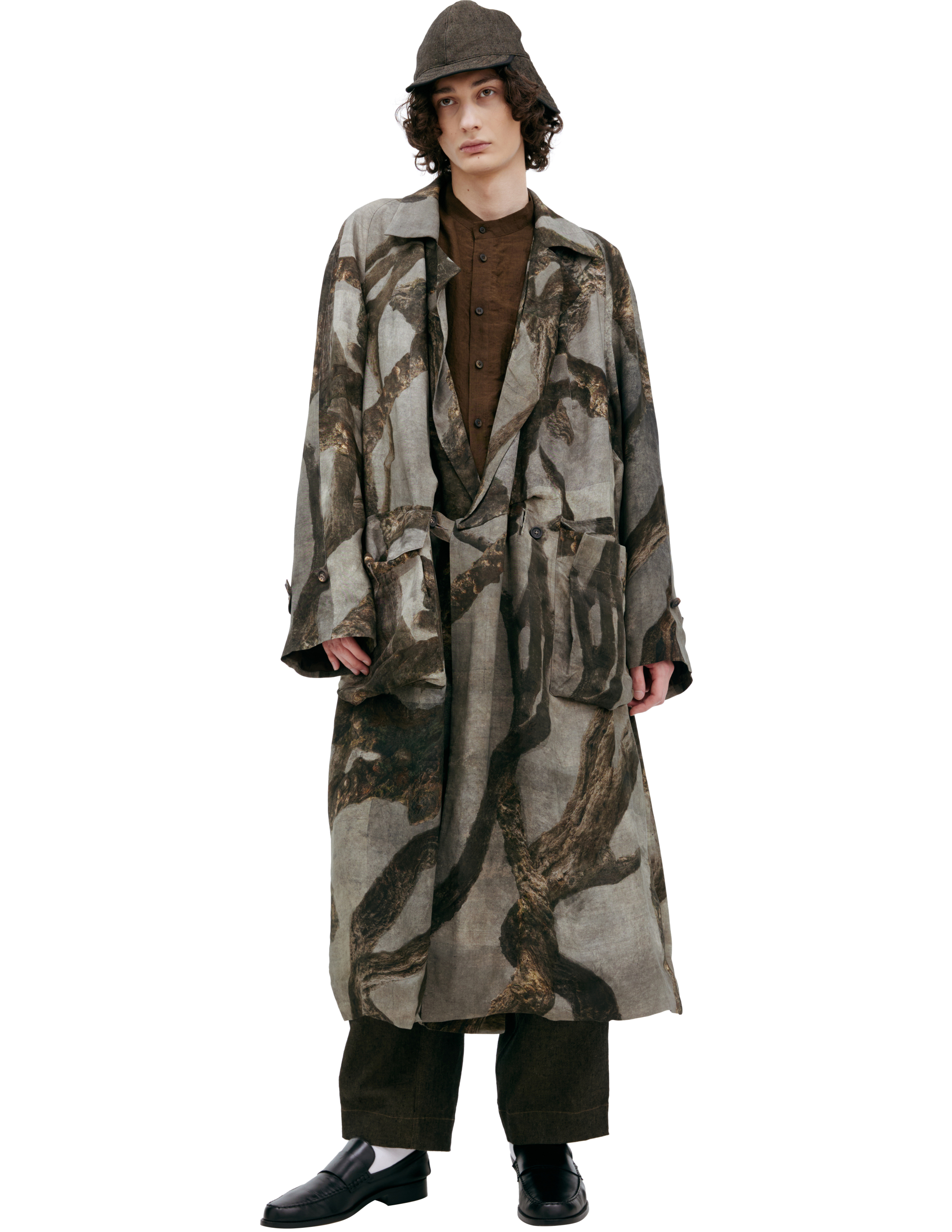 Ziggy Chen Coat With Patch Pockets
