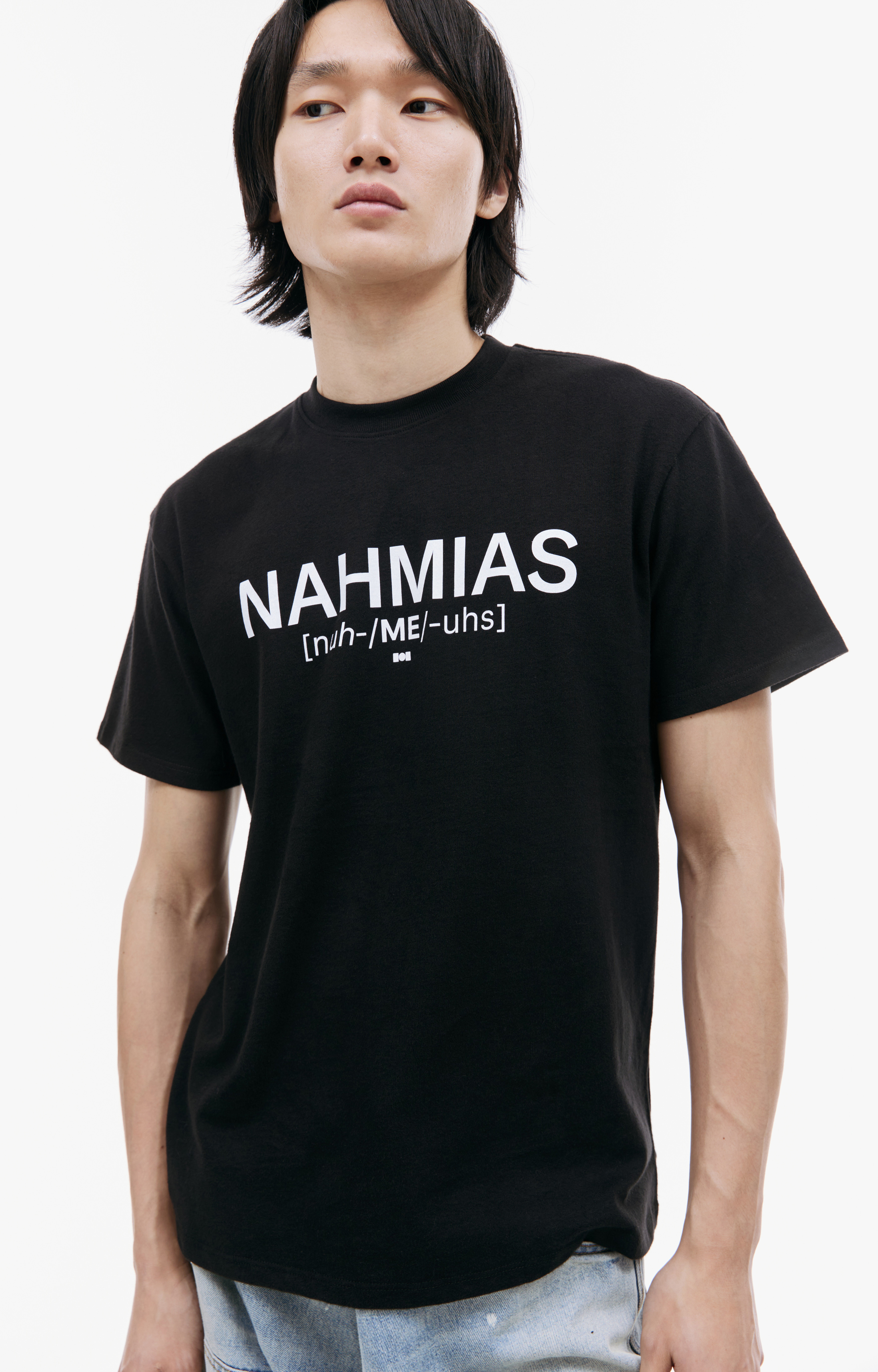 Tシャツ・カットソー NAHMIAS PRONUNCIATION T-SHIRT (AW23.JSY1.T9G49 100 WHITE) Pronunciation T-Shirt White | The Webster