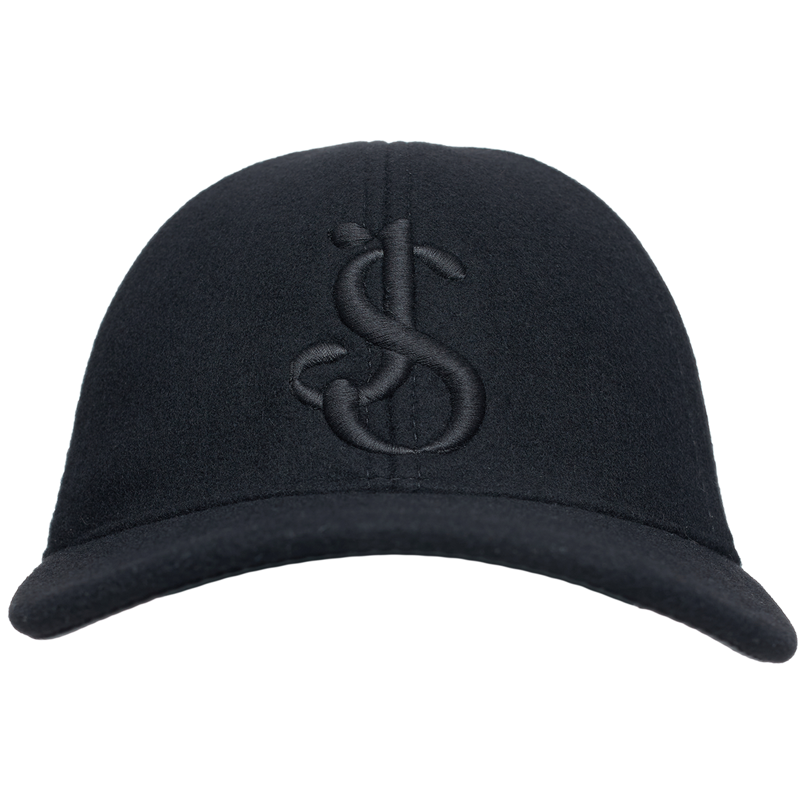 Shop Jil Sander Embroidered Logo Cap In Black
