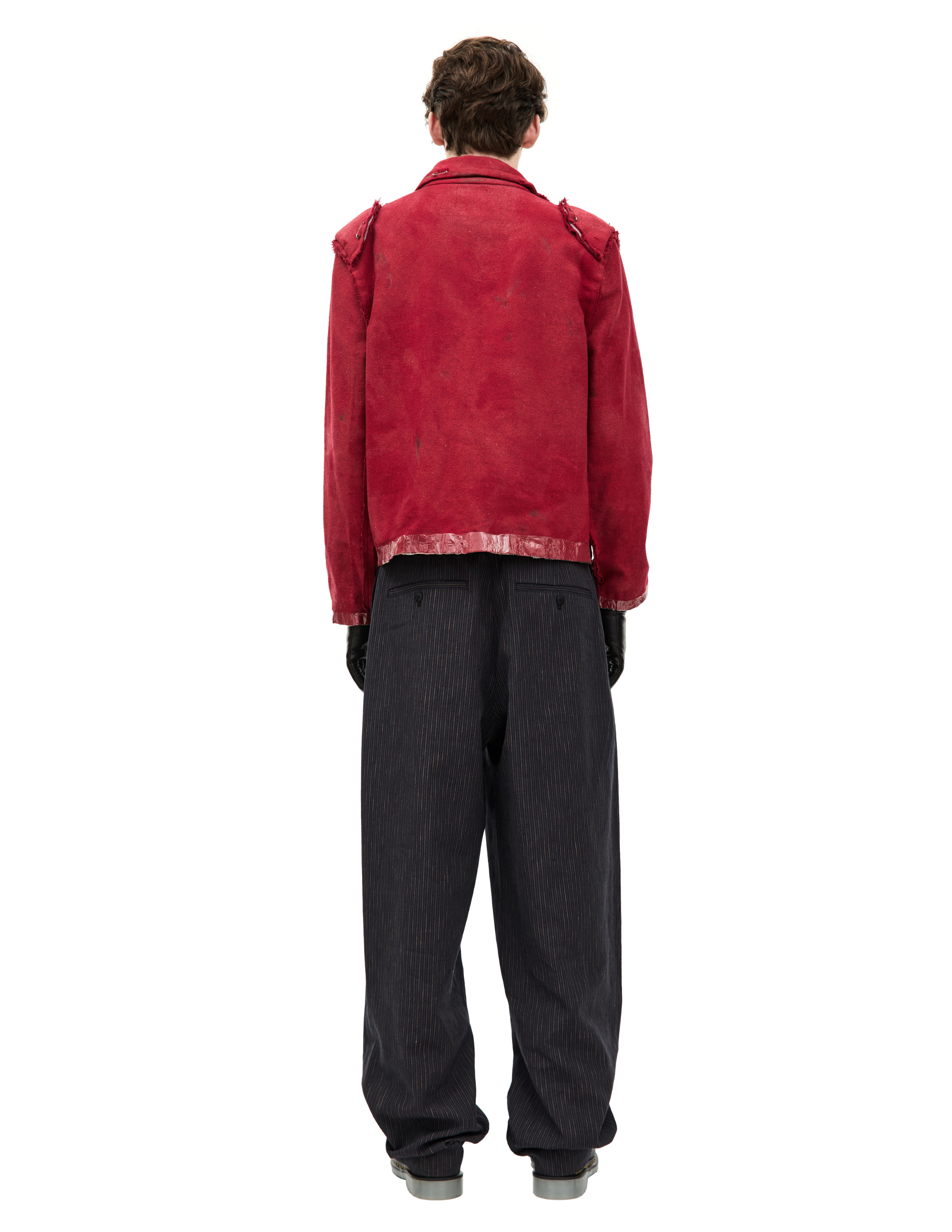 Enfants Riches Deprimes Red Jacket With Pins In Red